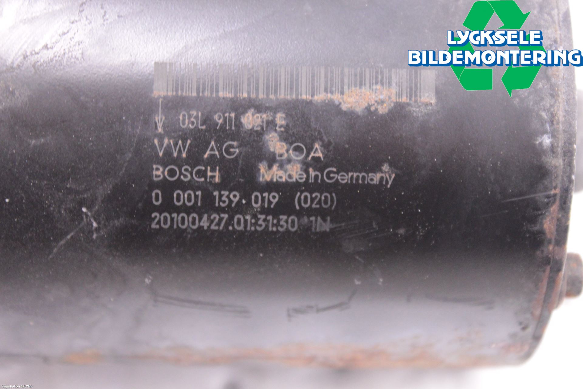 Audi A4/S4 08-11 Startmotor Diesel