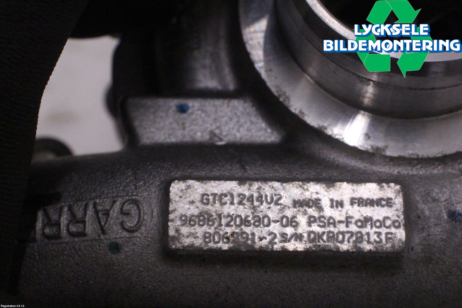 Citroen C4 II 11-18 Turboaggregat