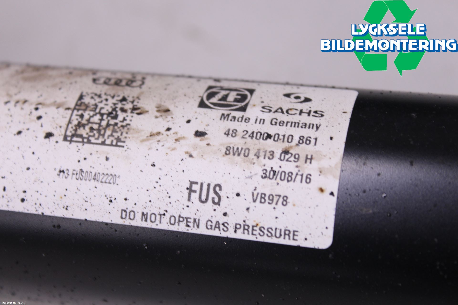 Audi A5 17- Fjäderben Fram Höger