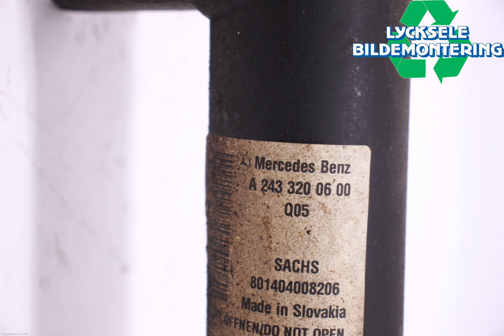 Mercedes-Benz MB EQB (X243) 22- Fjäderben Fram Höger