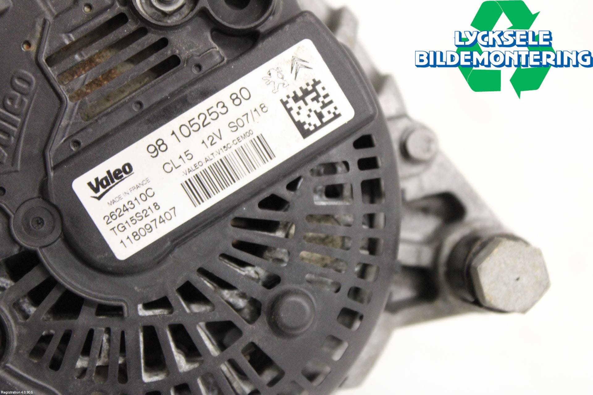 Citroen BERLINGO 08-18 Generator