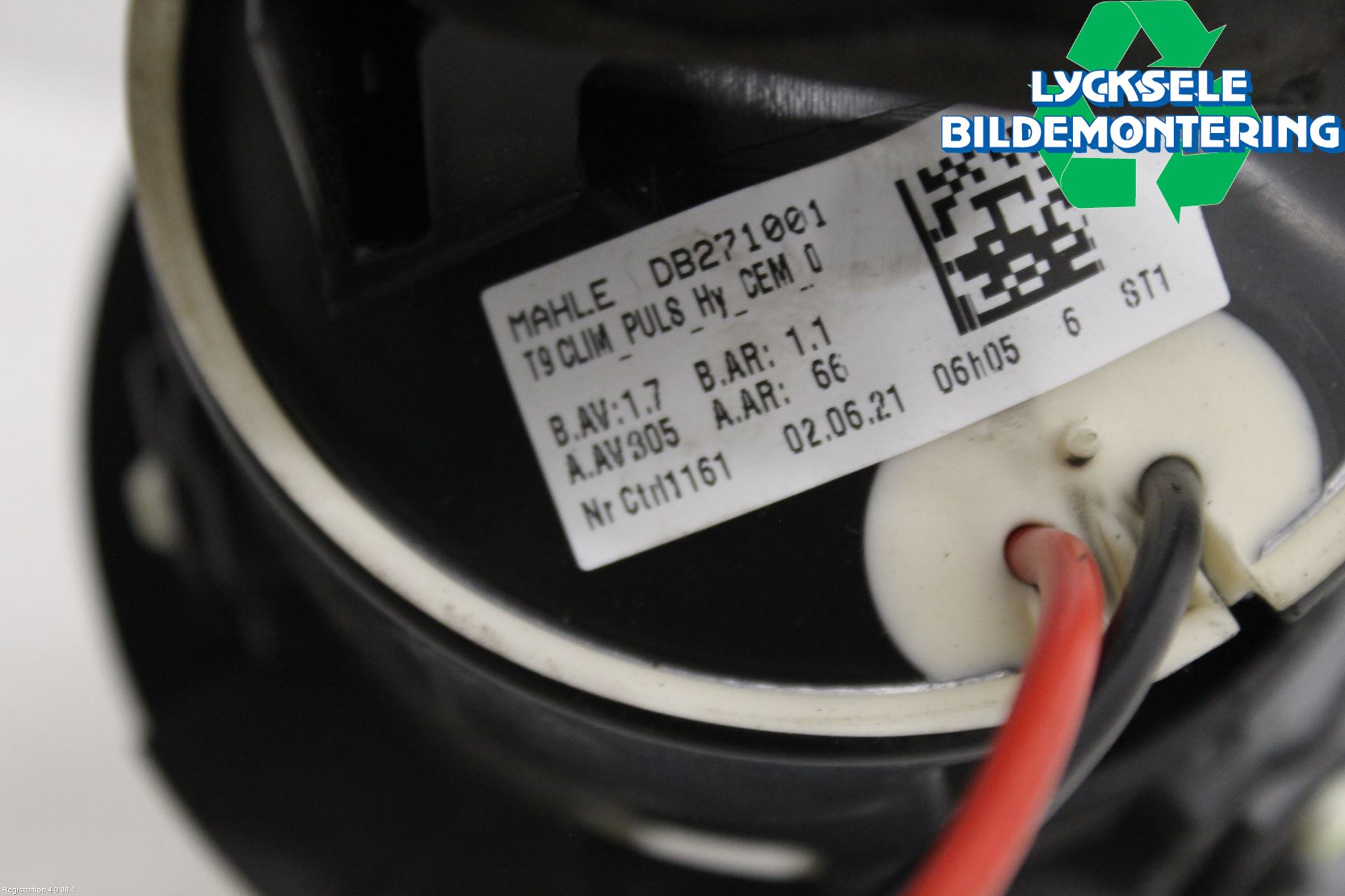 Peugeot 508 19- Ac Värmefläkt