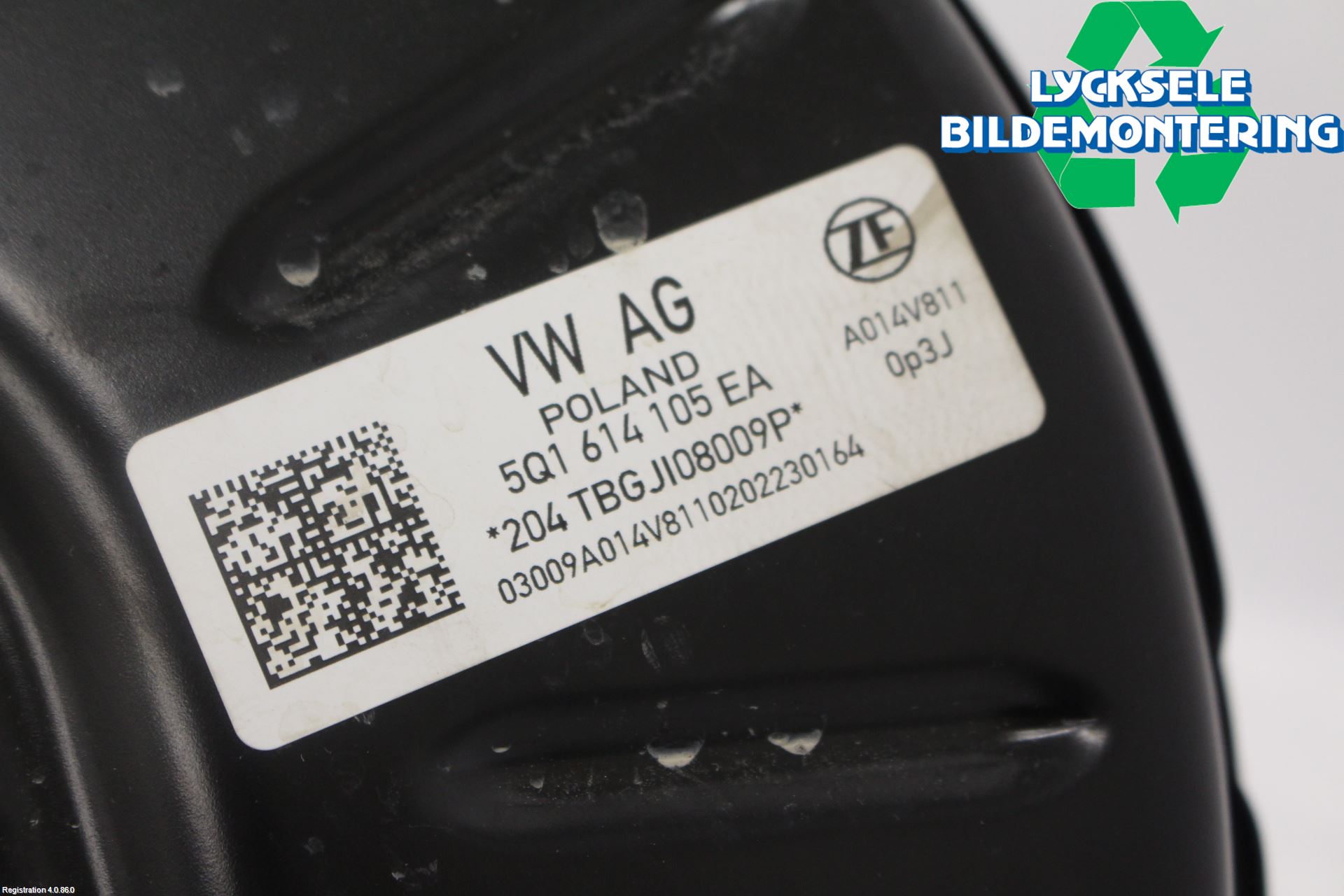 Volkswagen VW T-ROC 18- Bromsservo