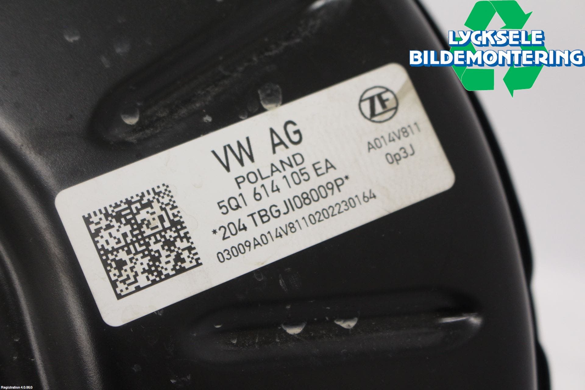 Volkswagen VW T-ROC 18- Bromsservo