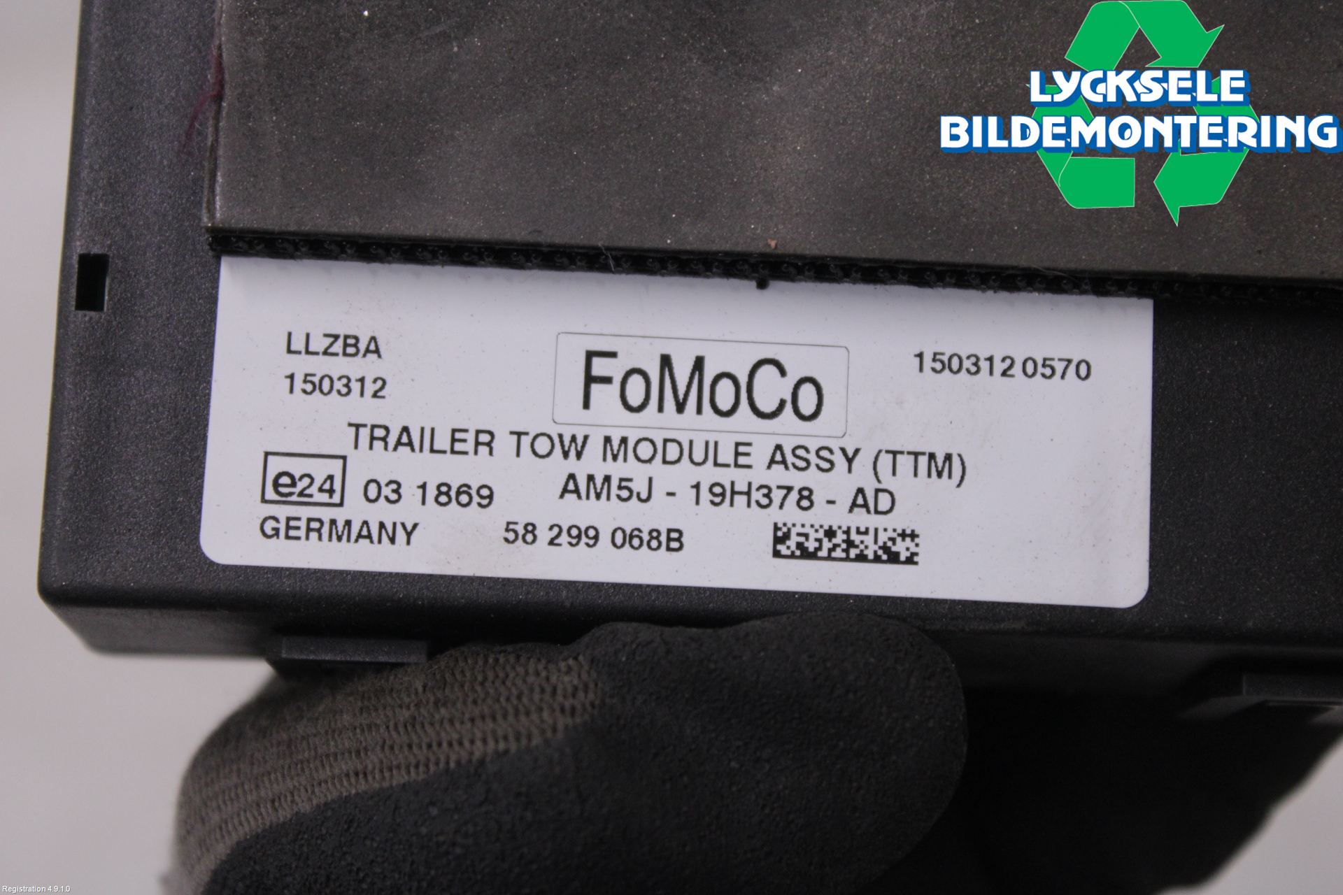 Ford FOCUS 15-18 Styrenhet Dragkrok