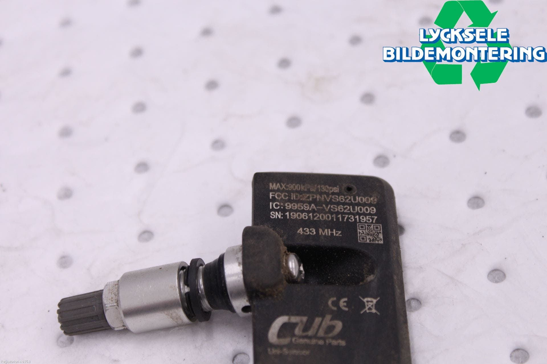 Mini COUNTRYMAN F60 17-23 Givare Däcktryck