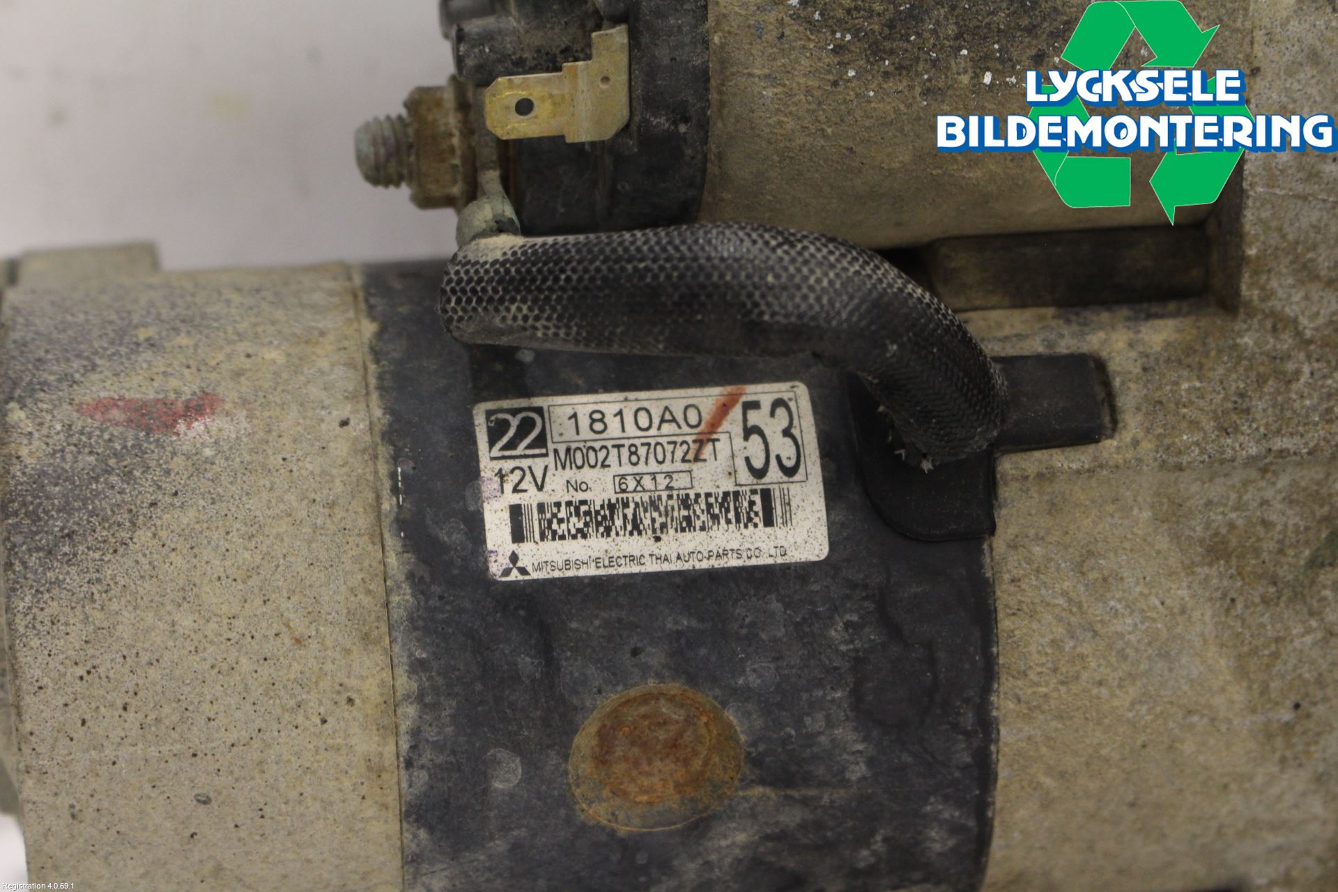 Mitsubishi L200 06-15 Startmotor Diesel