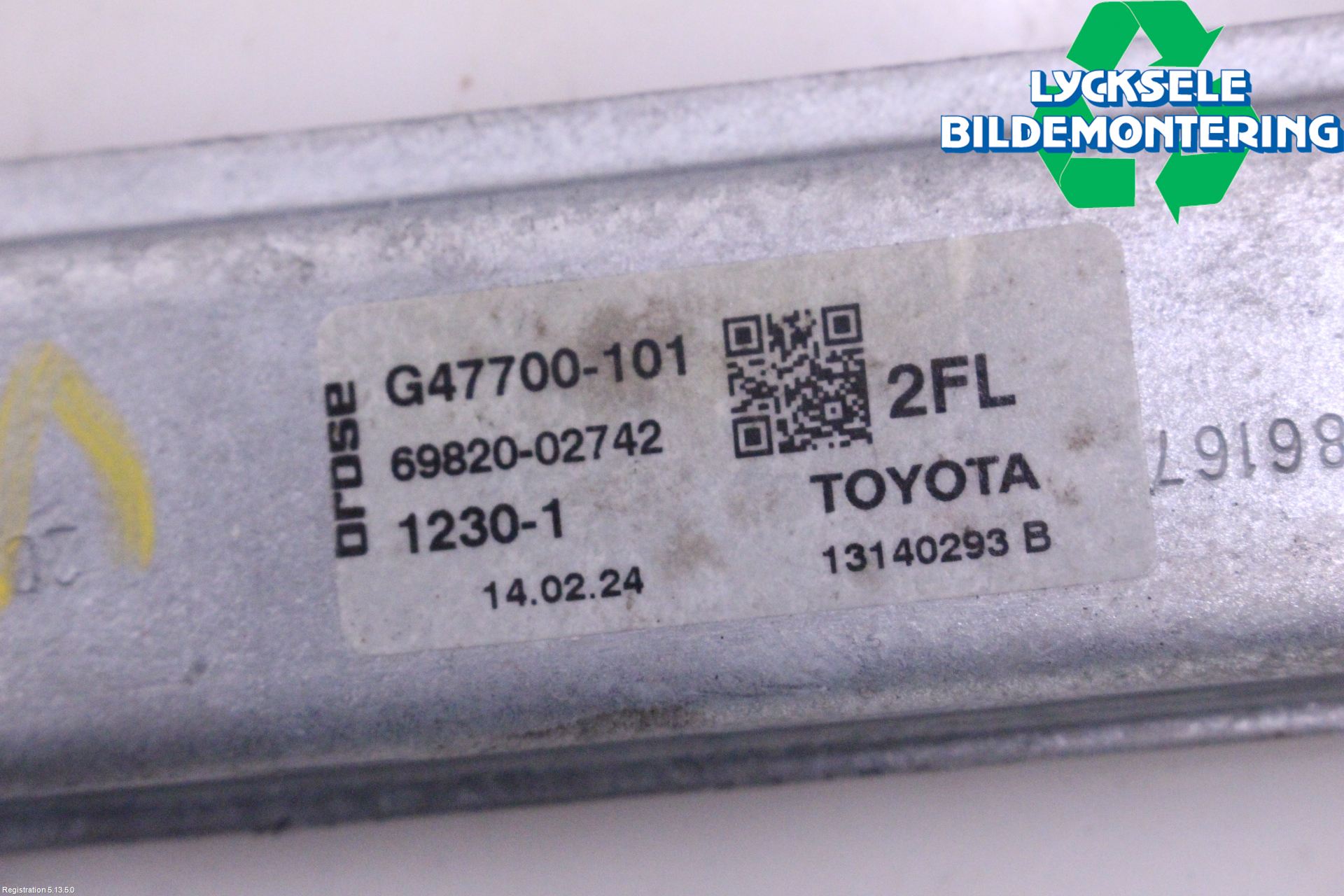 Toyota COROLLA 19- Fönsterhiss El Kompl