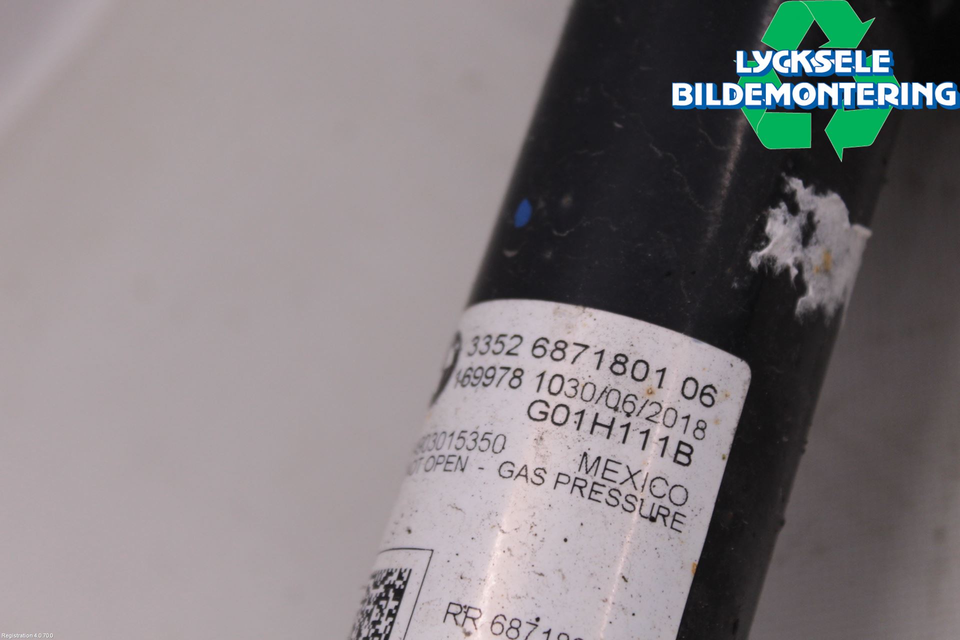 BMW X3 G01 18- Fjäderben Bak Vänster