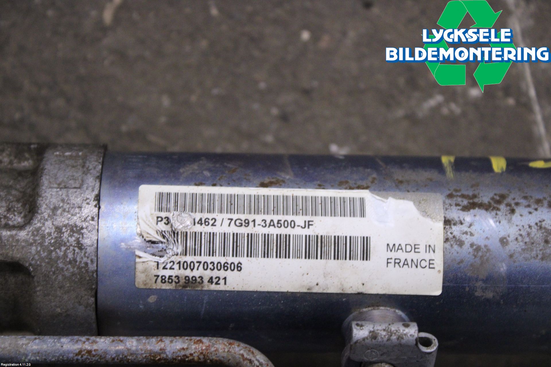 Volvo XC70 08-13 Styrväxel Servo -Snäcka