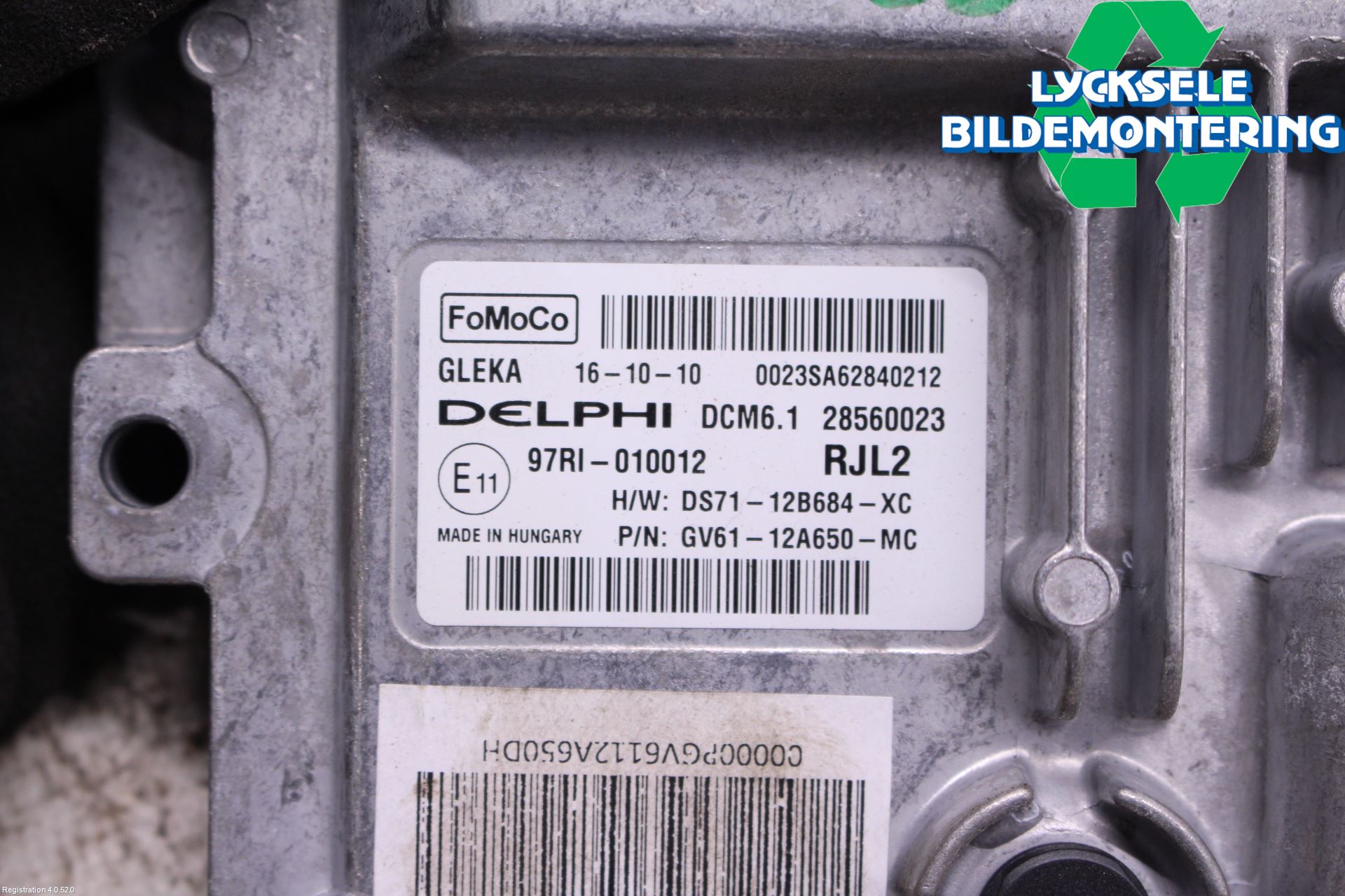 Ford KUGA 13-16 Styrenhet Inspump Diesel