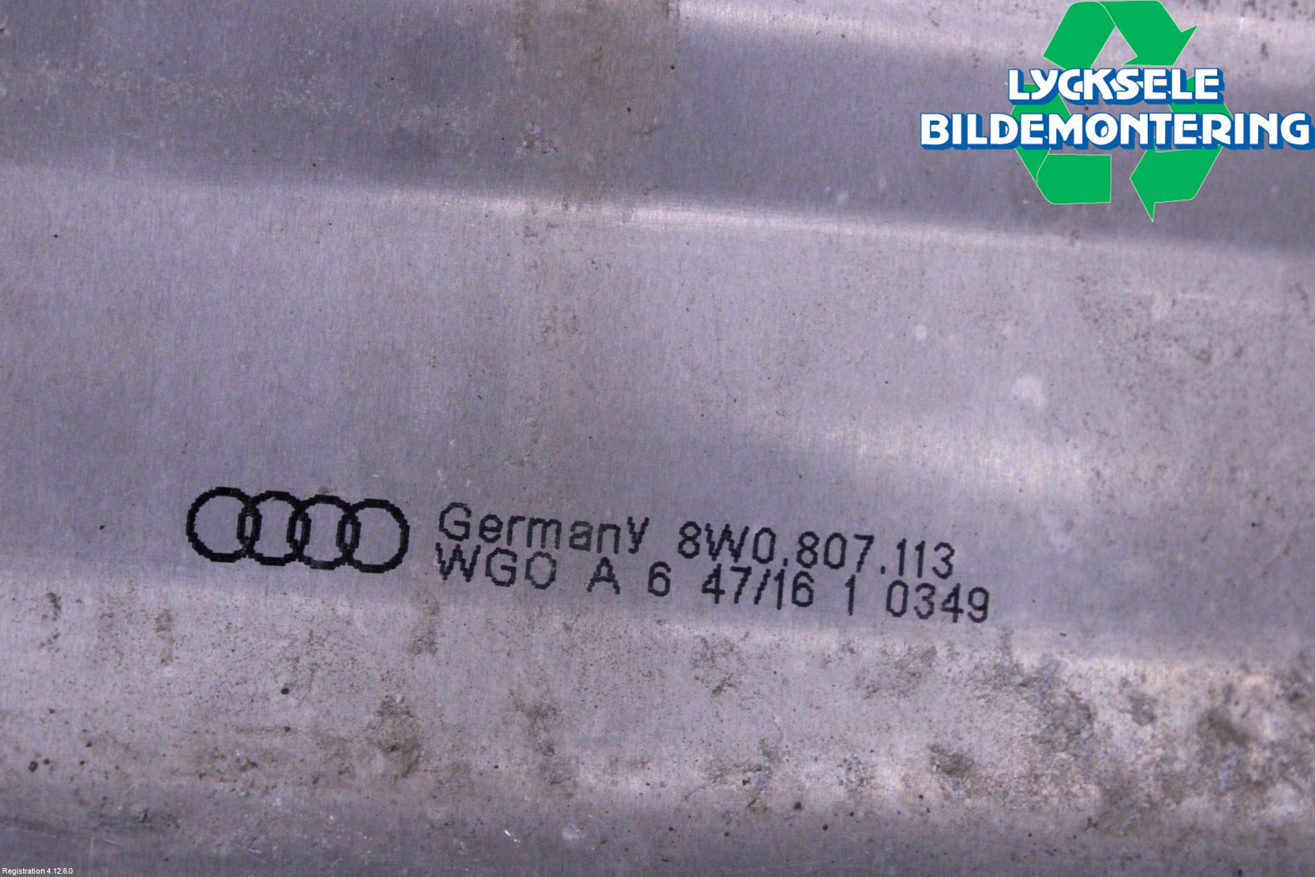Audi A4 ALLROAD 17- Stötfångarbalk Fram