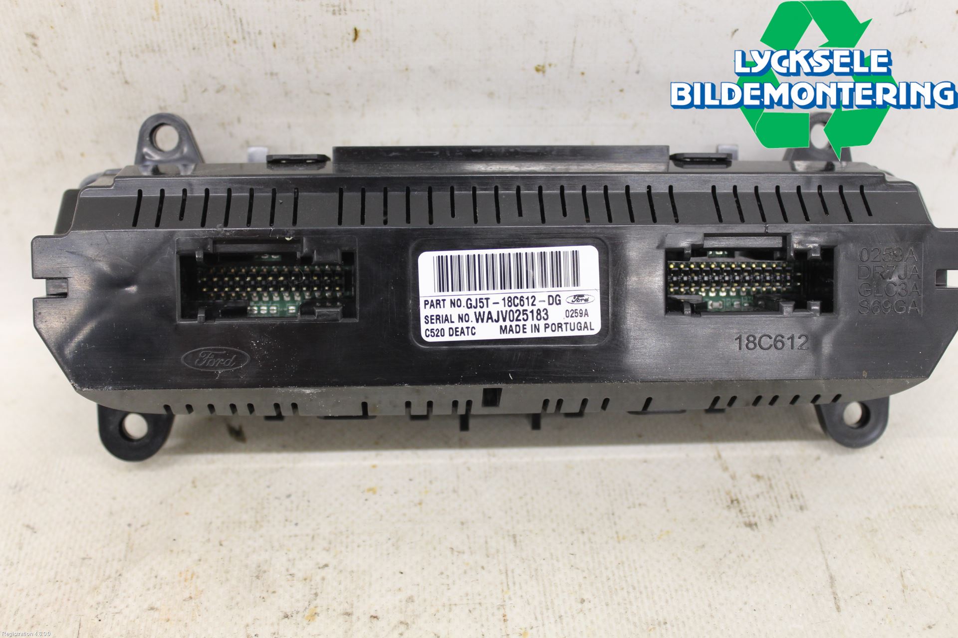 Ford KUGA 17-19 Ac Styrenhet Ac Manöveren