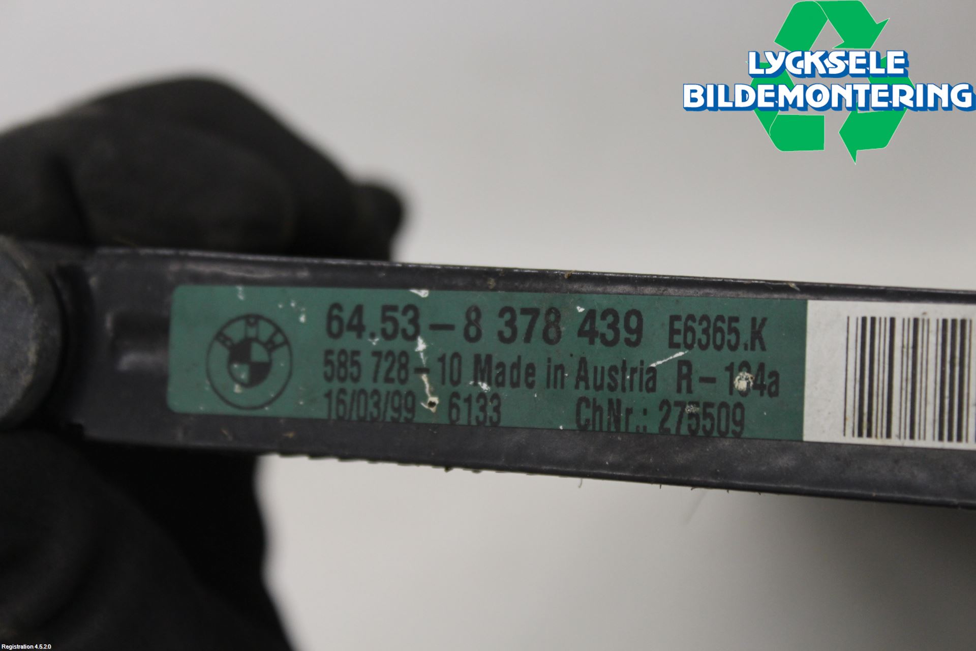 BMW 7 E38      93-01 Ac Kondensor-Kylare