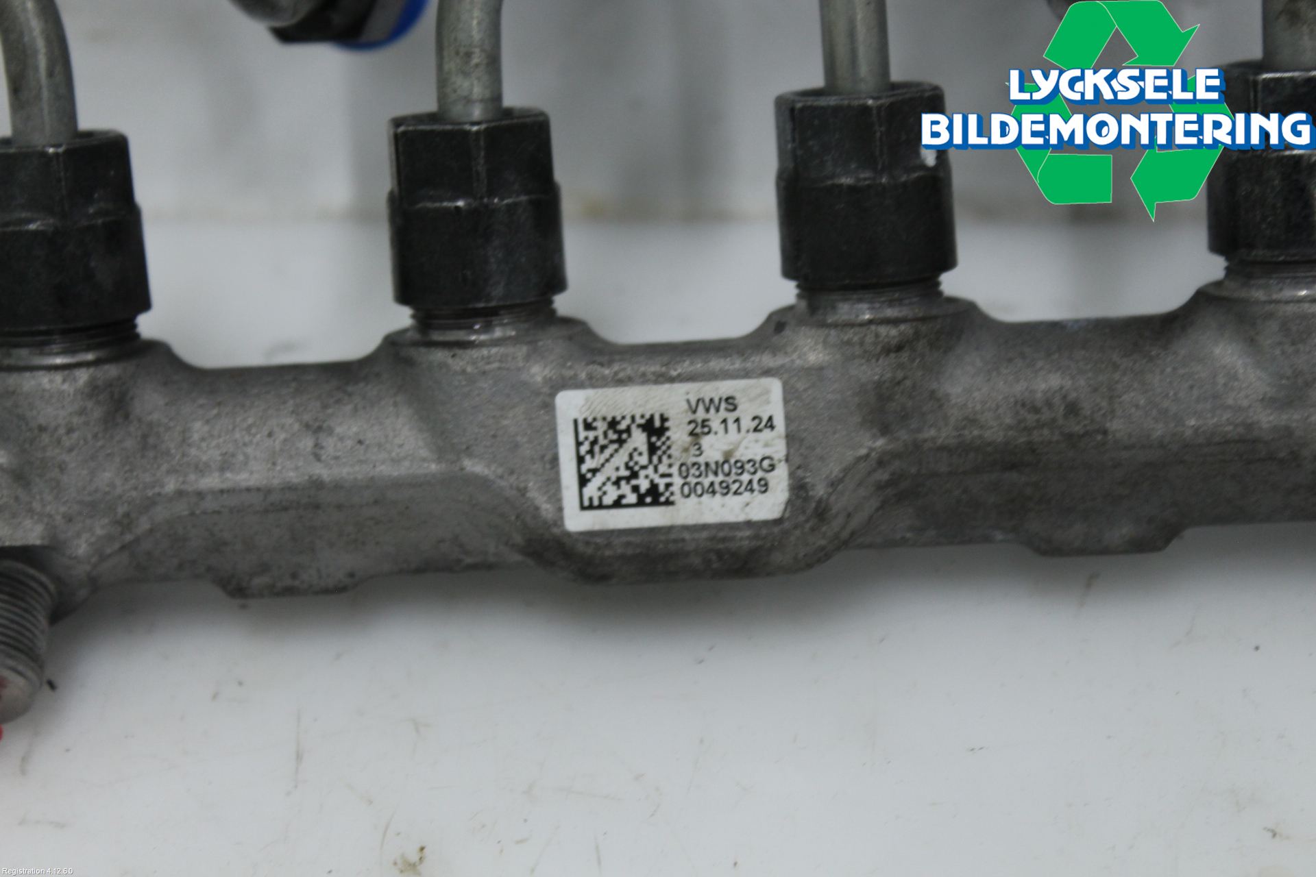 Volkswagen VW CRAFTER II / E-CRAFTER 17- Inj. Fuelrail