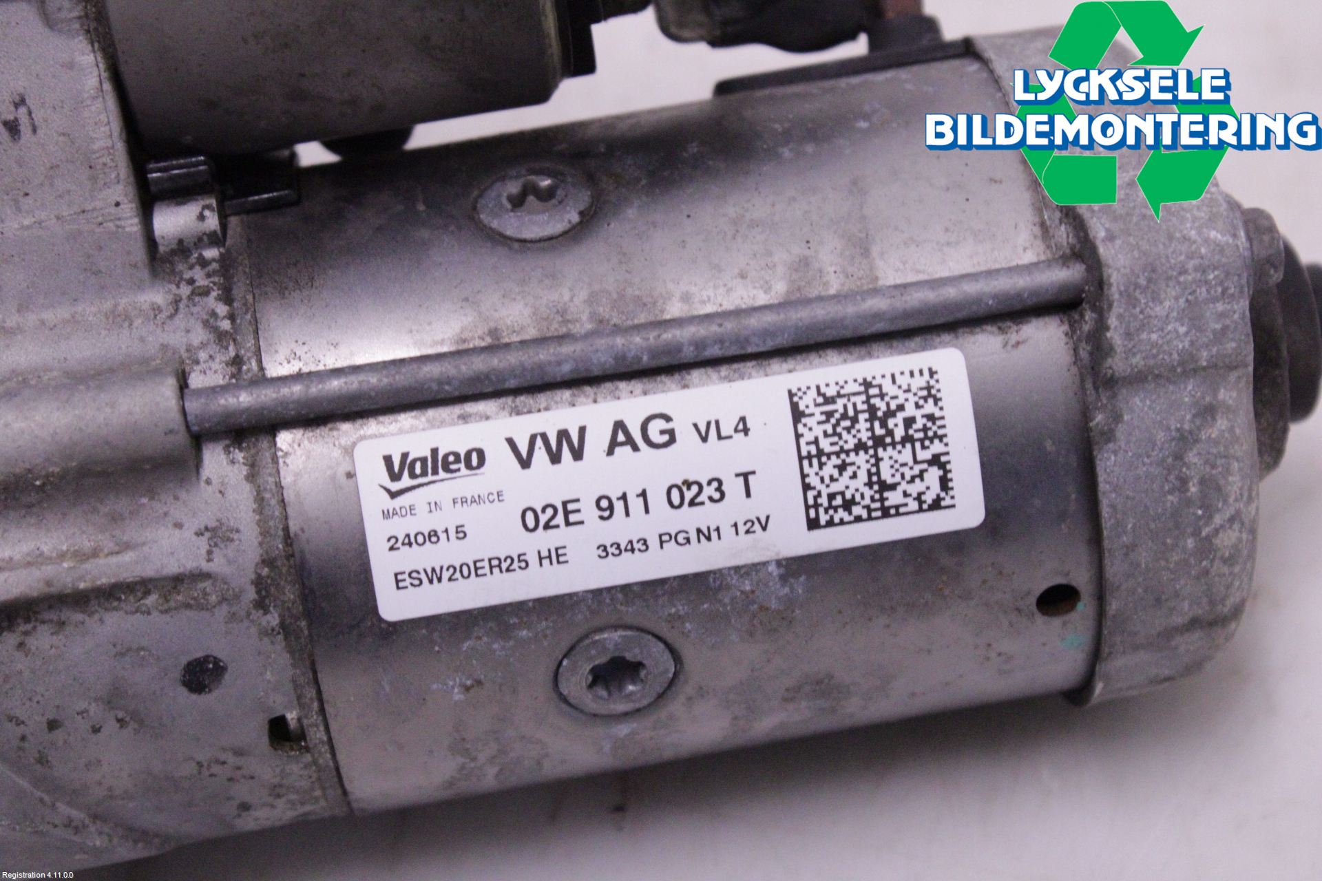 Volkswagen VW PASSAT 15-19 Startmotor Diesel