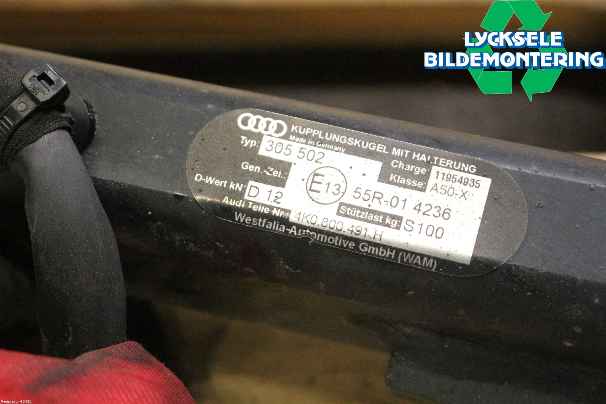 Audi A6 F2/C8 19- Dragkrok