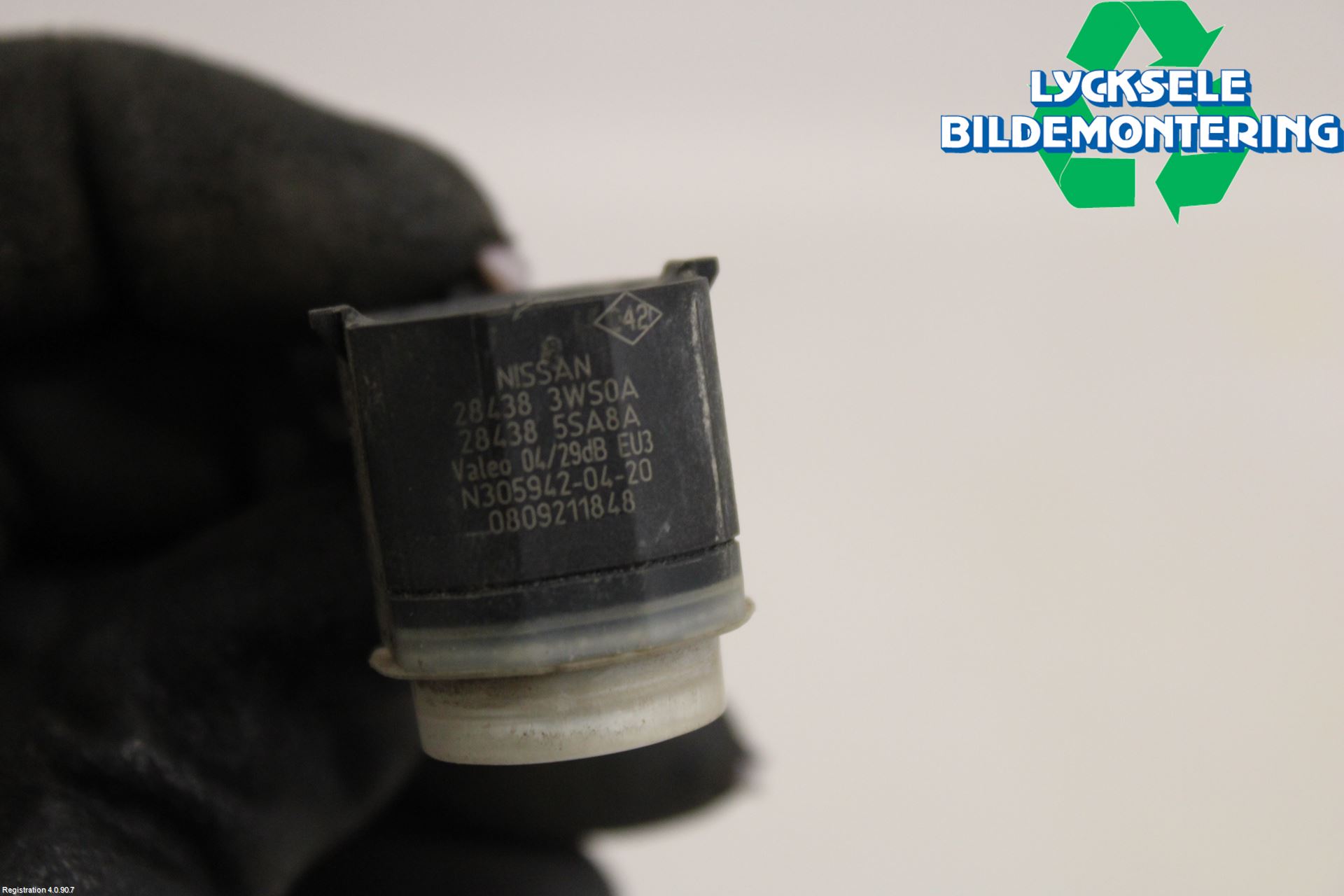 Nissan LEAF 18- Parkeringshjälp Backsensor