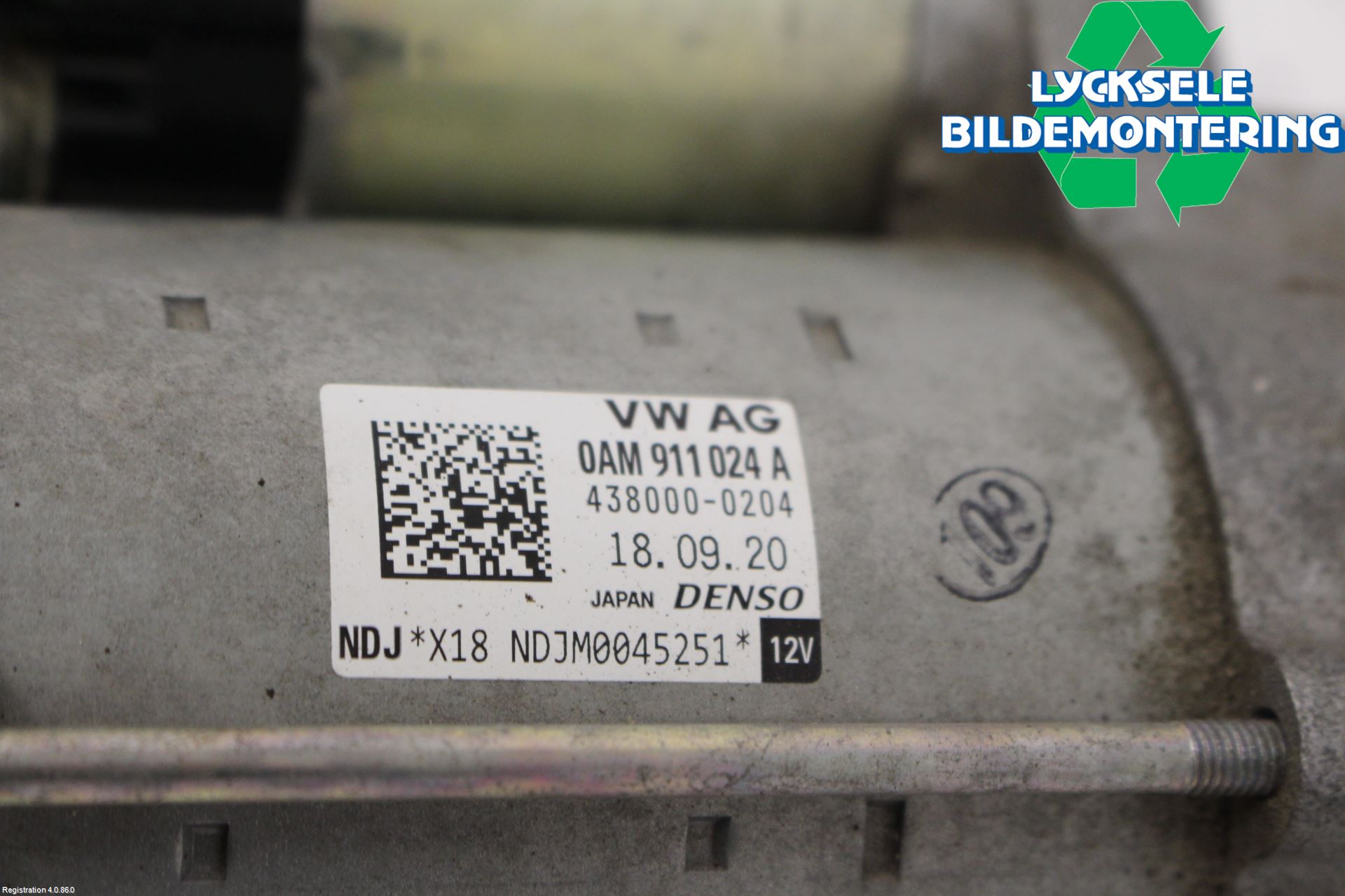 Audi A1 19- Startmotor