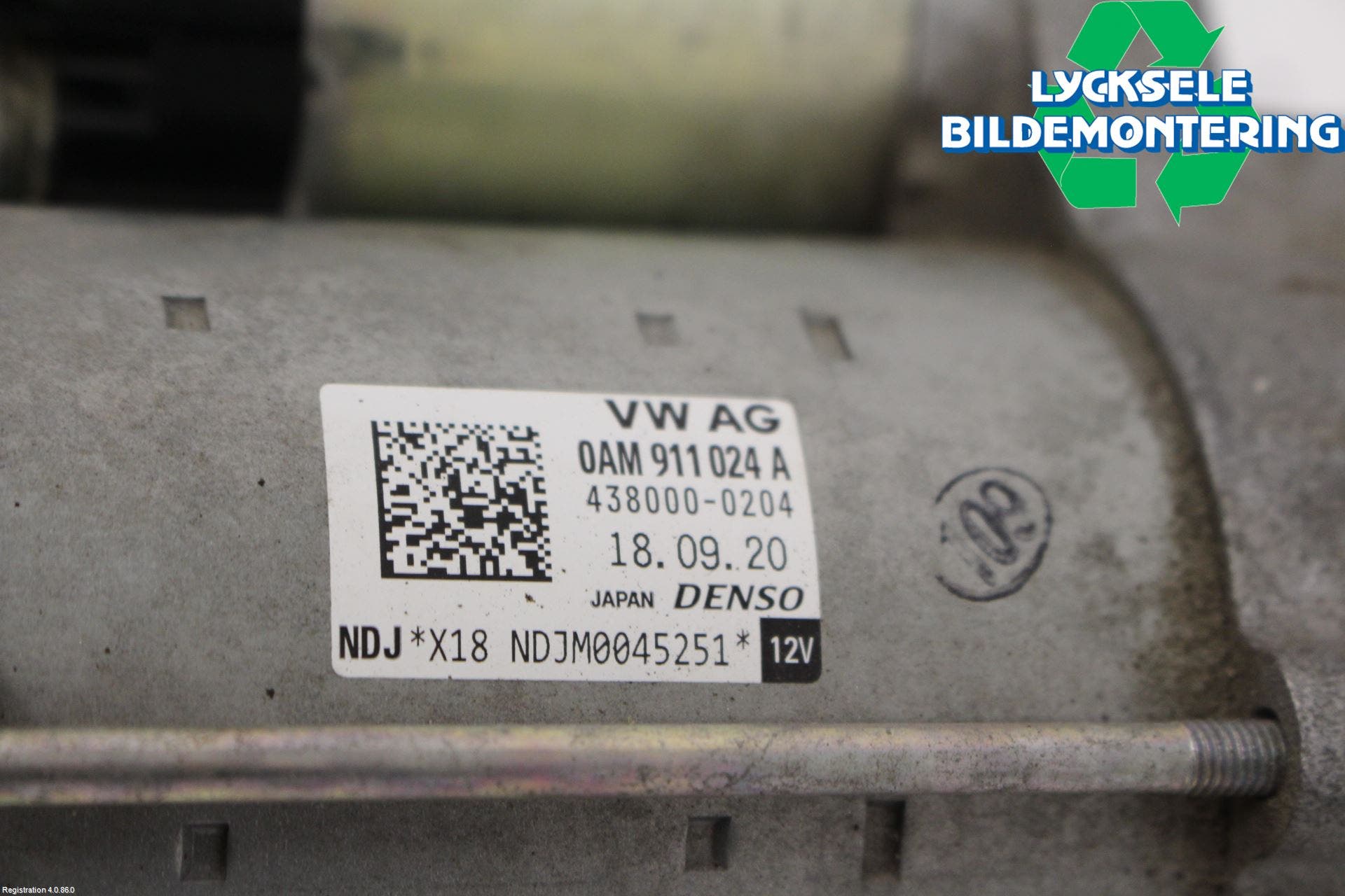 Audi A1 19- Startmotor