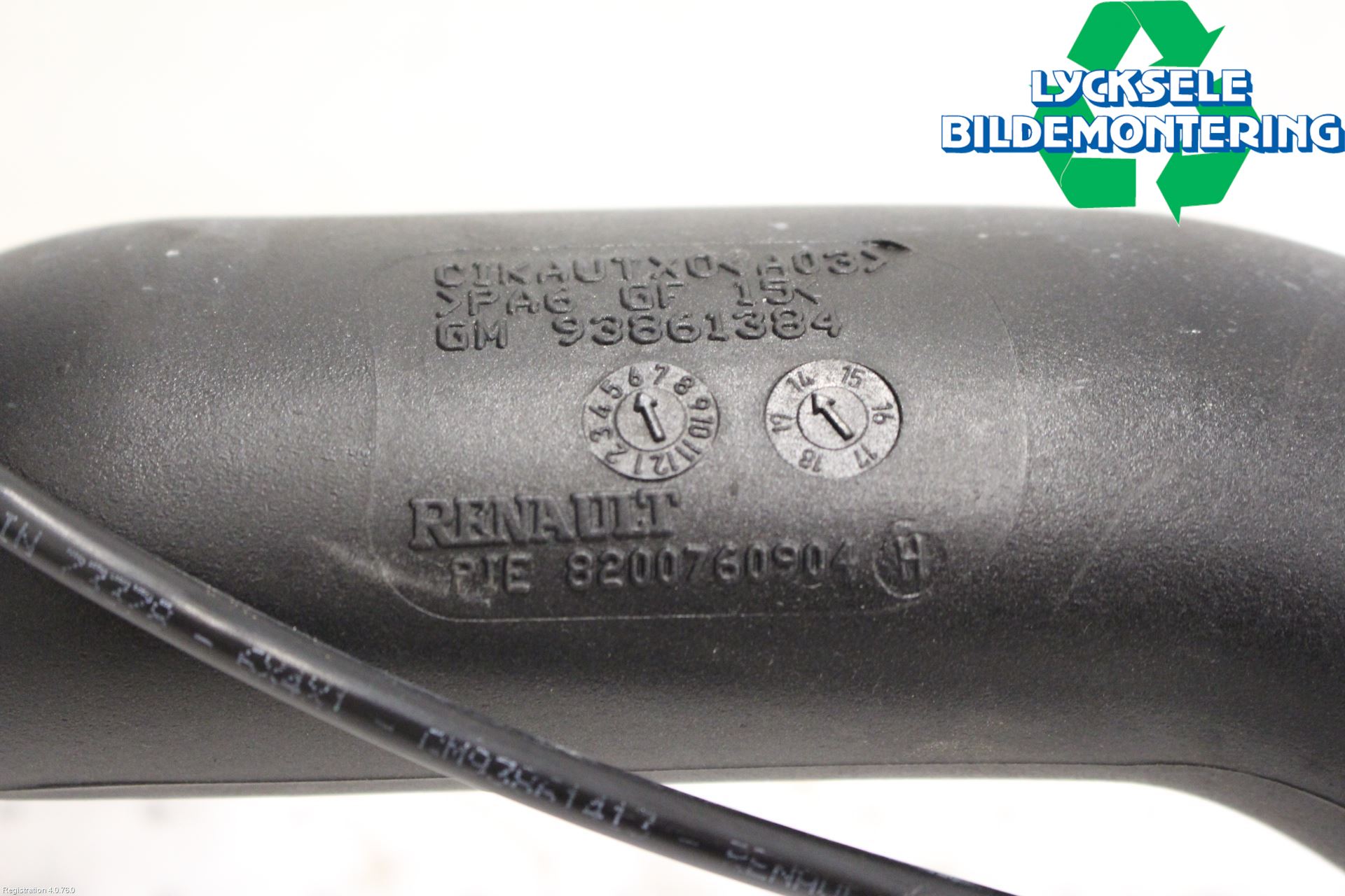 Opel VIVARO 01-14 Injgummibälg-Slang