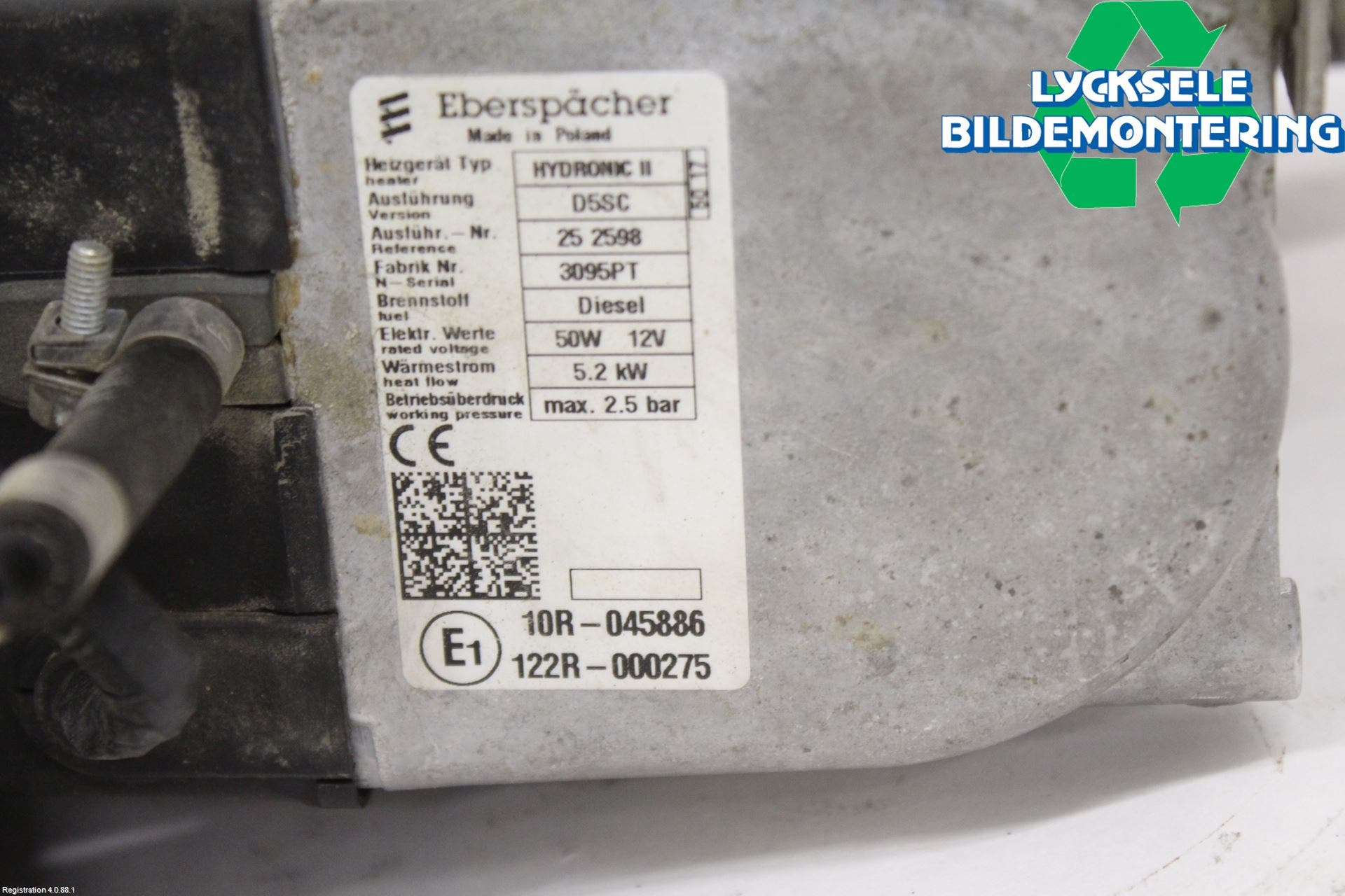 Ford RANGER EU 12-23 Dieselvärmare