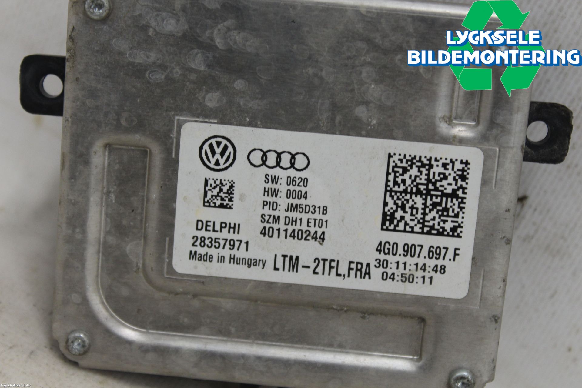 Skoda SUPERB 09-15 Styrenhet Strålkastare