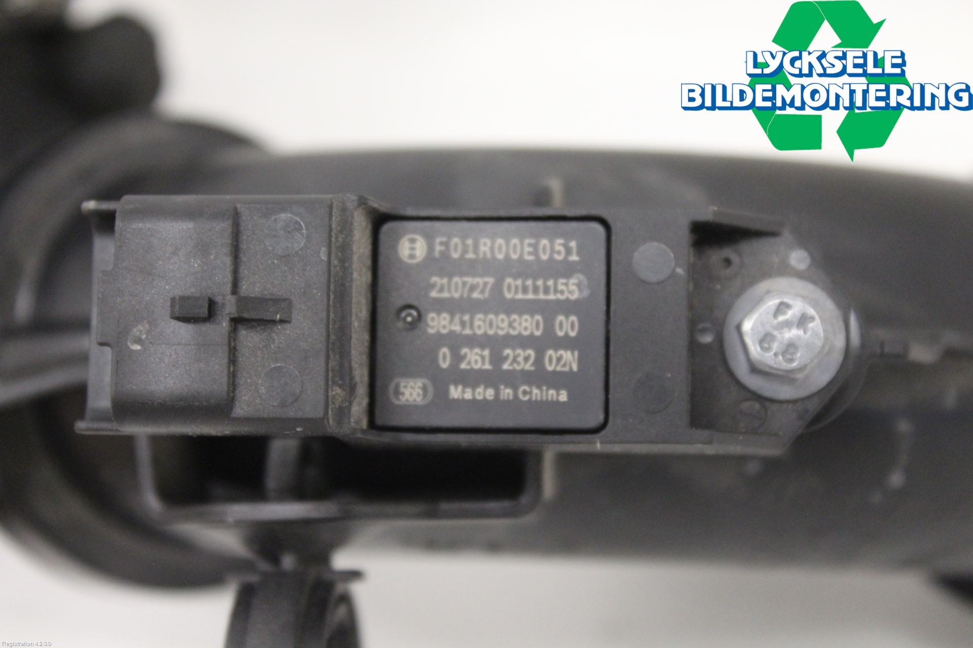 Citroen C5 AIRCROSS 19- Laddluft-Intercoolerrör