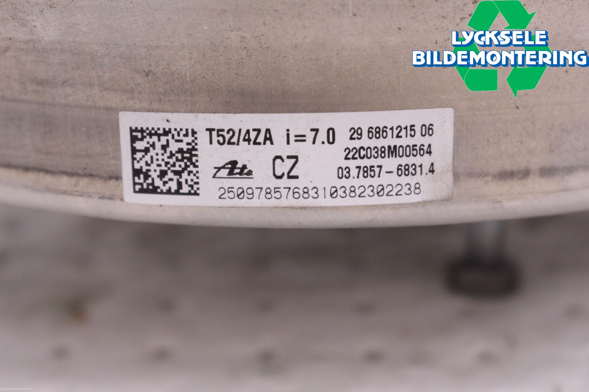 BMW 5 G30/G31/F90 17-23 Bromsservo