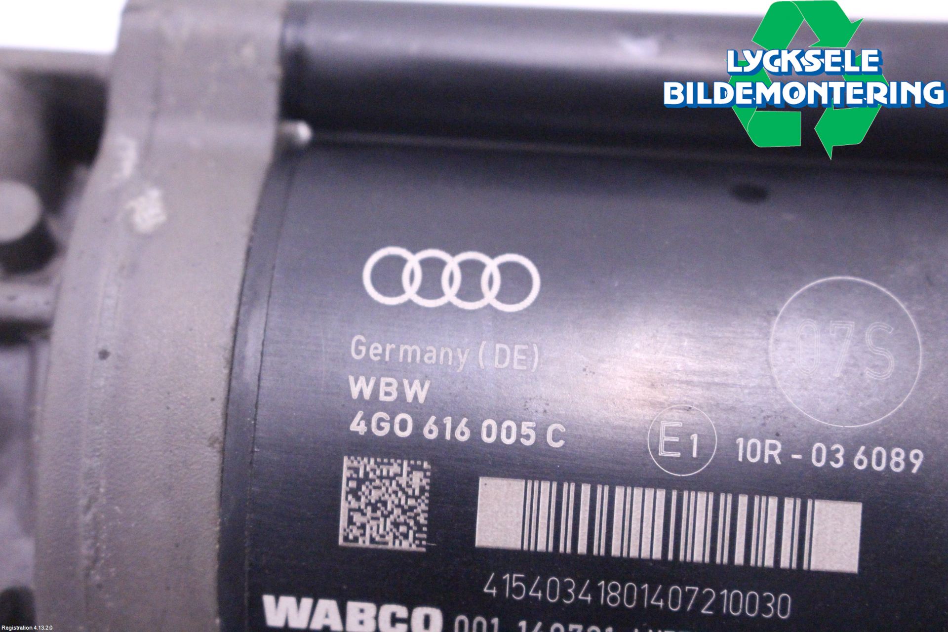Audi A6 ALLROAD 12-18 Kompressor Stöt-Fjädring