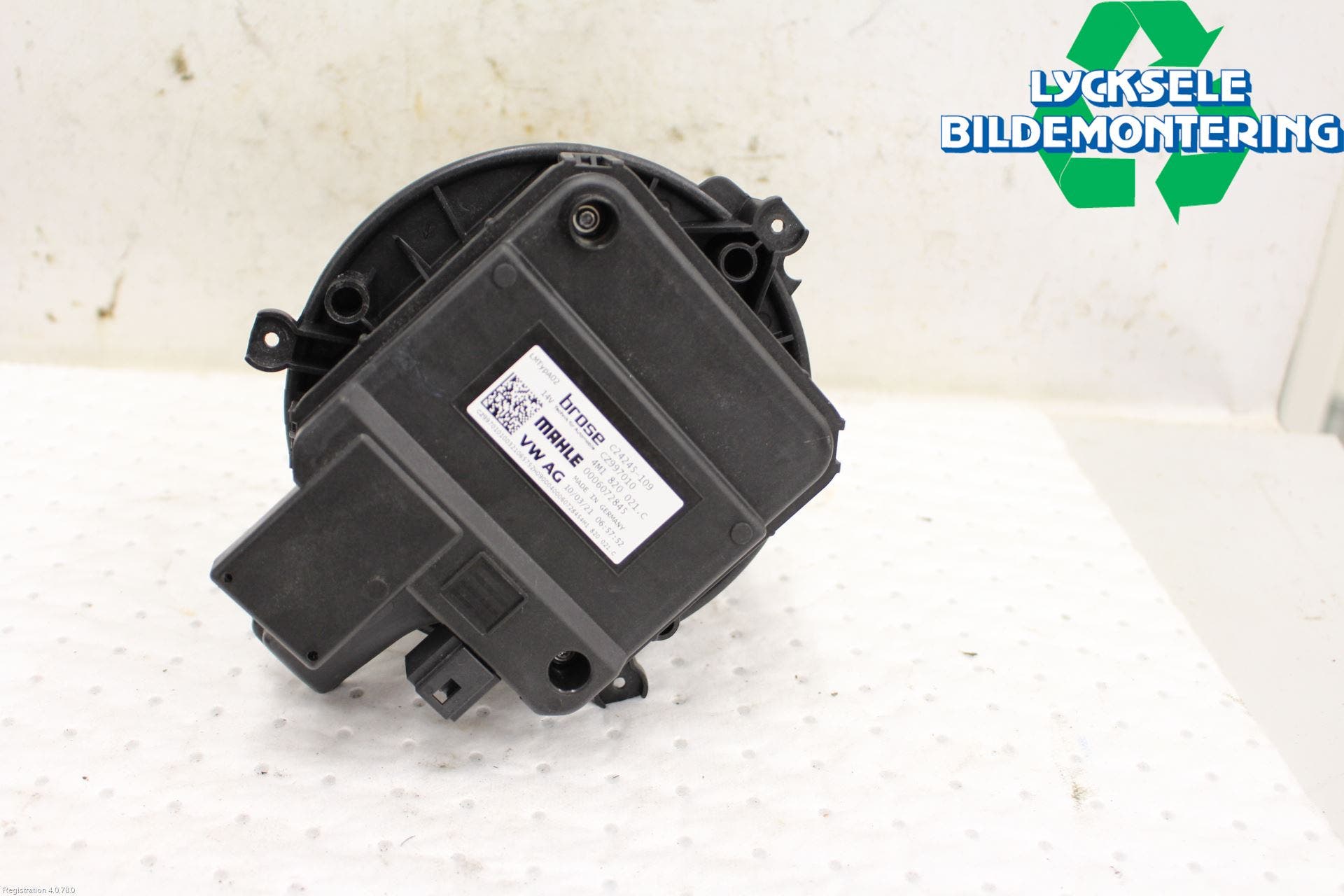 Audi A6 F2/C8 19- Värmefläkt