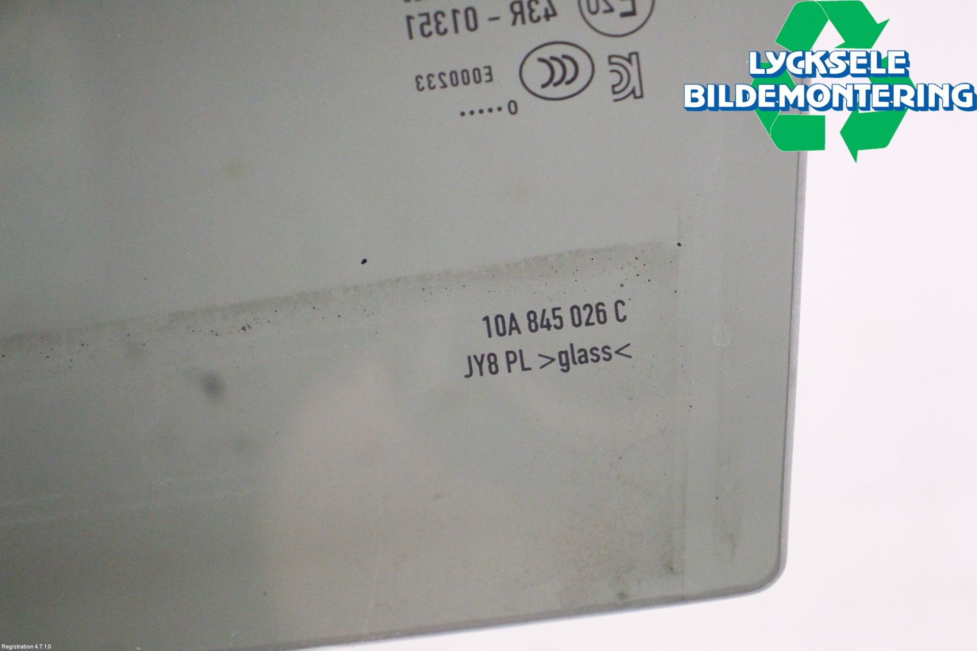 Volkswagen VW ID.3 21- Dörruta Bak Höger