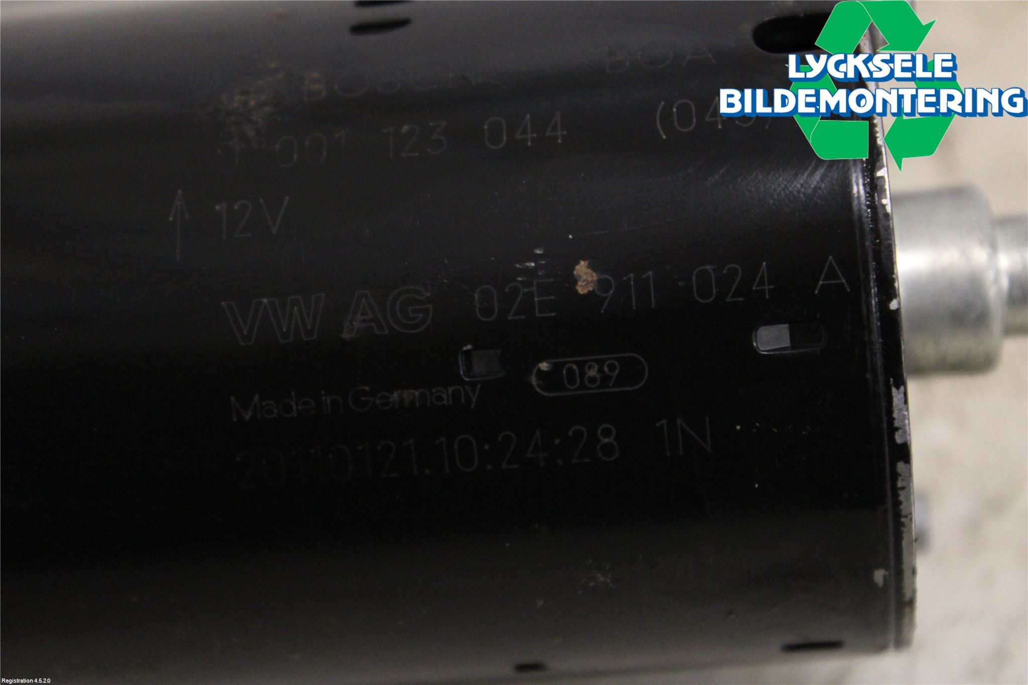 Volkswagen VW JETTA VI 11- Startmotor Diesel