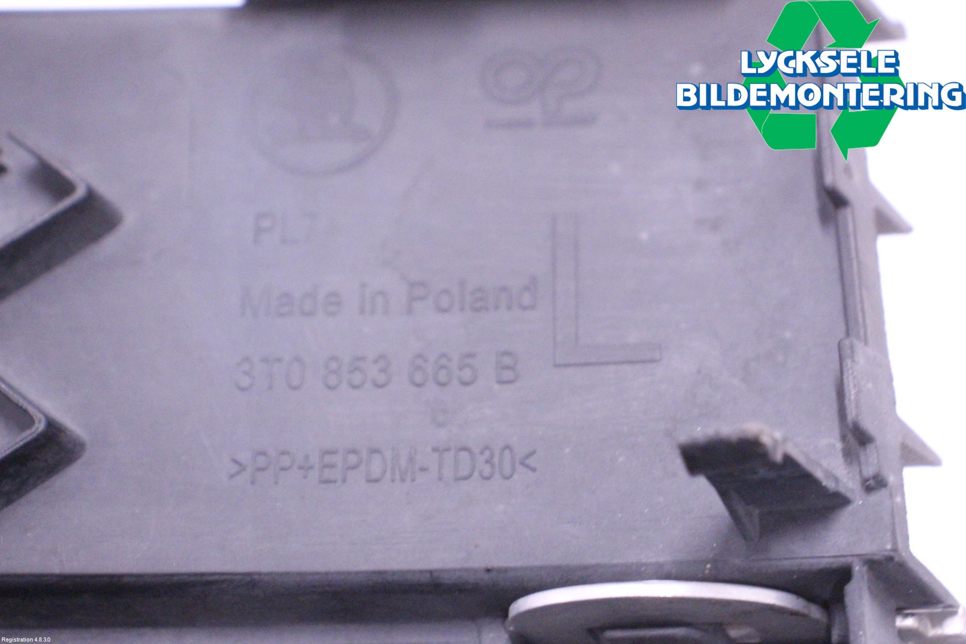 Skoda SUPERB 09-15 Stötfångardel Fram Vä