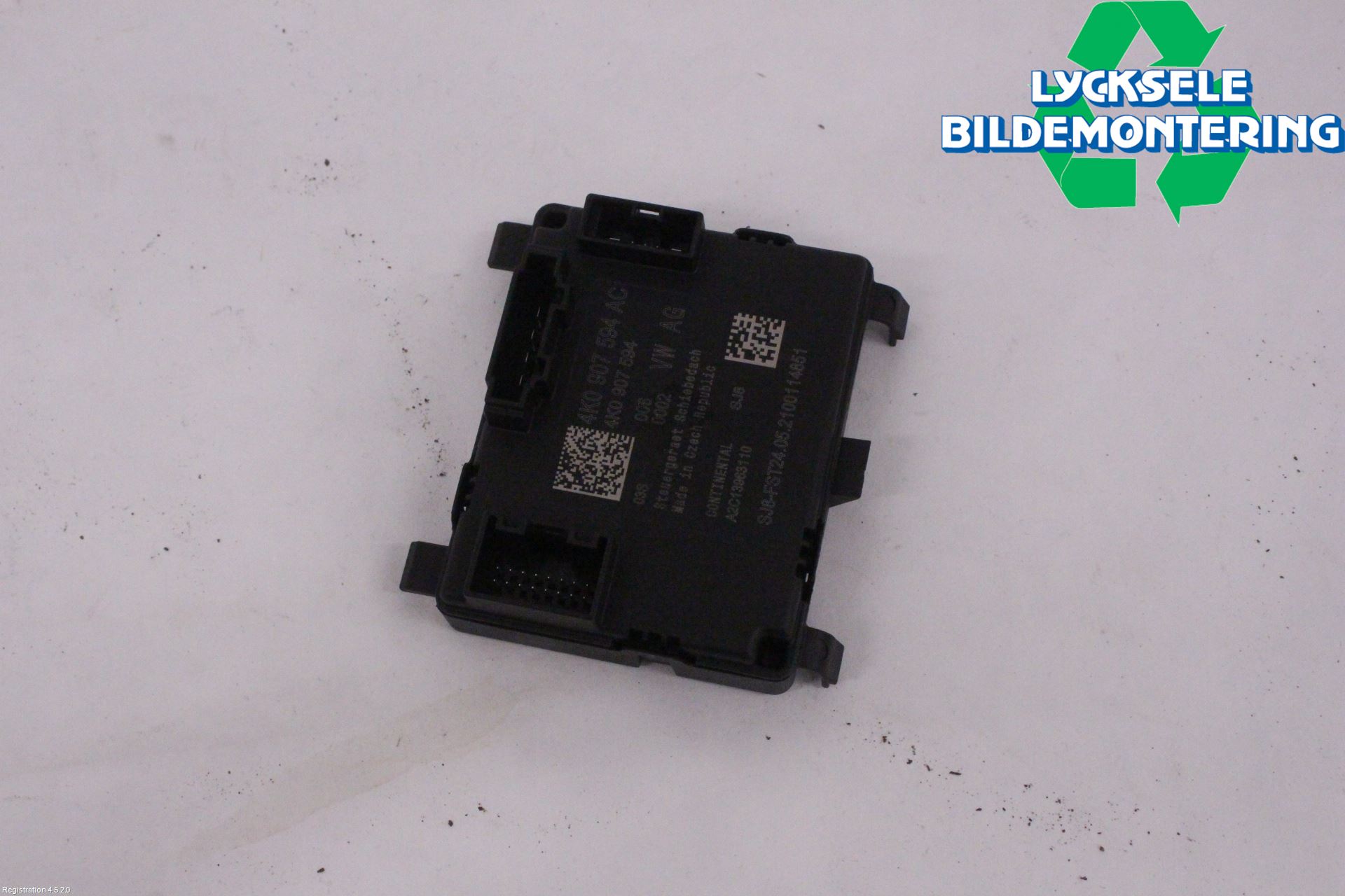 Audi E-TRON, S GE 19- Styrenhet Taklucka