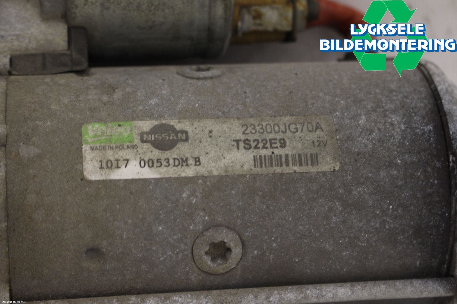 Nissan X-TRAIL 08-14 Startmotor Diesel