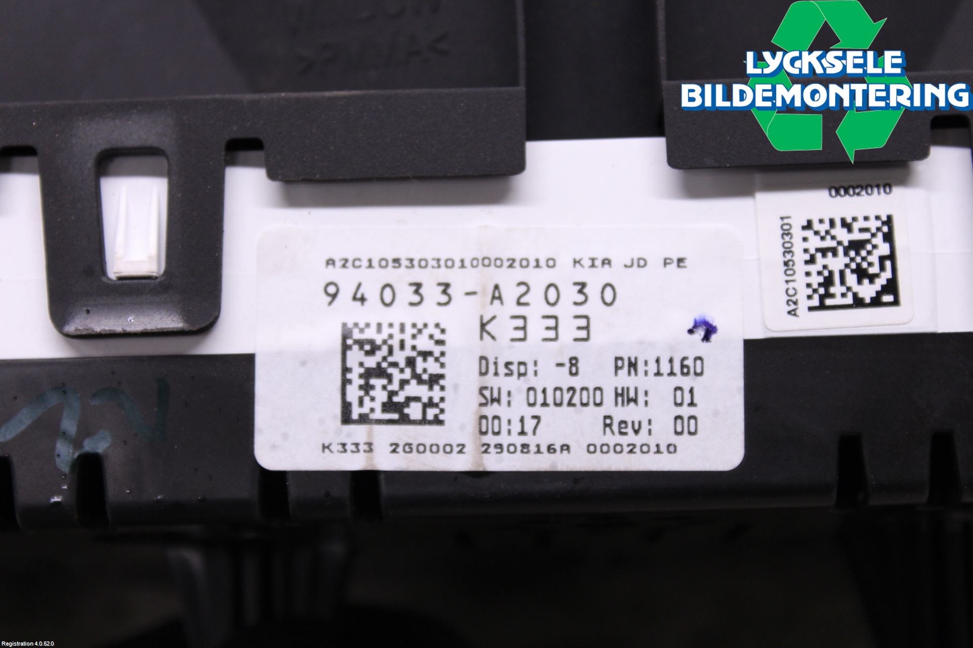 Kia CEED 12-18 Instrument Komb