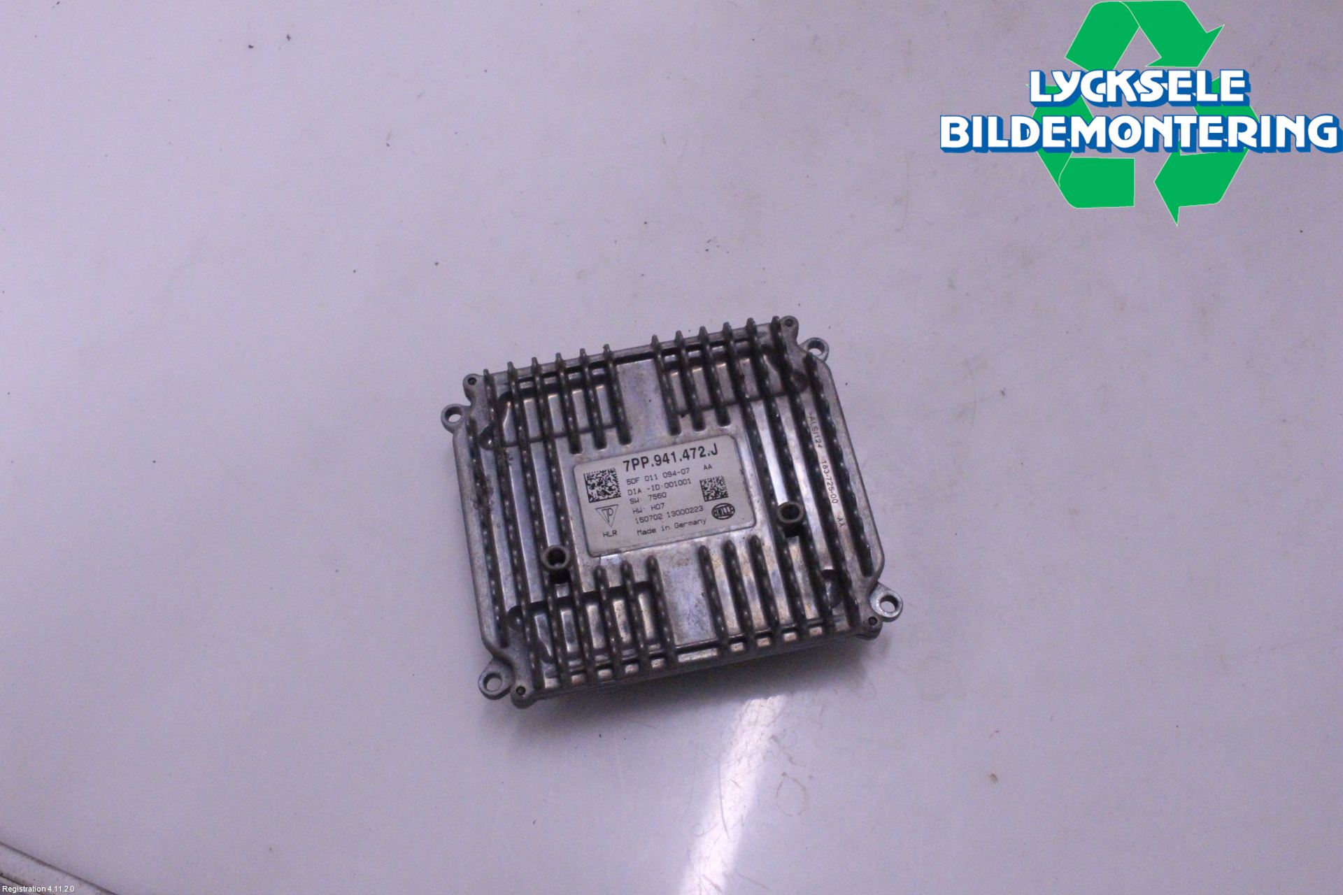 Audi A6/S6 4G 11-18 Styrenhet Strålkastare