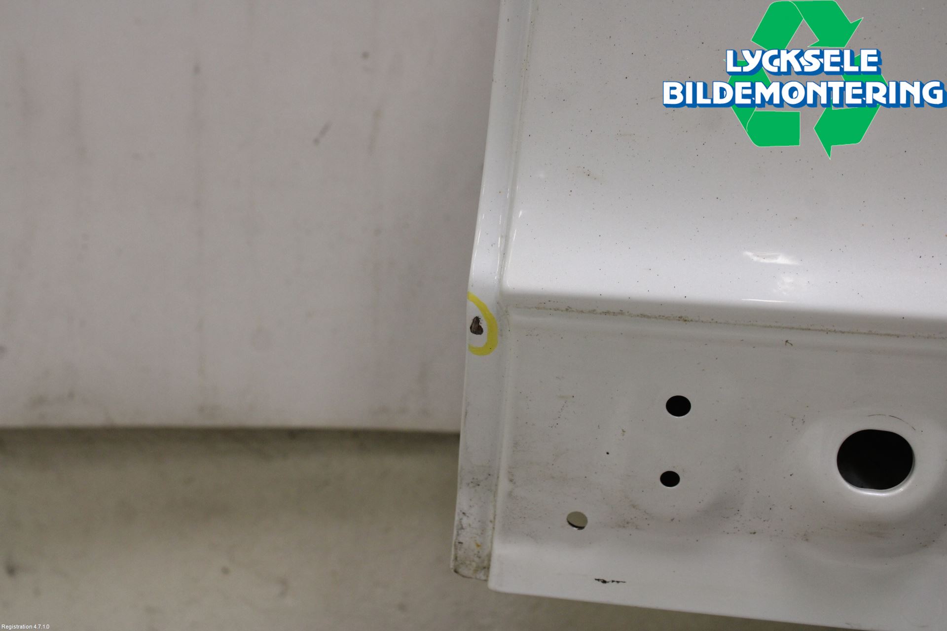 Renault MEGANE III 09-15 Dörr Bak Vänster