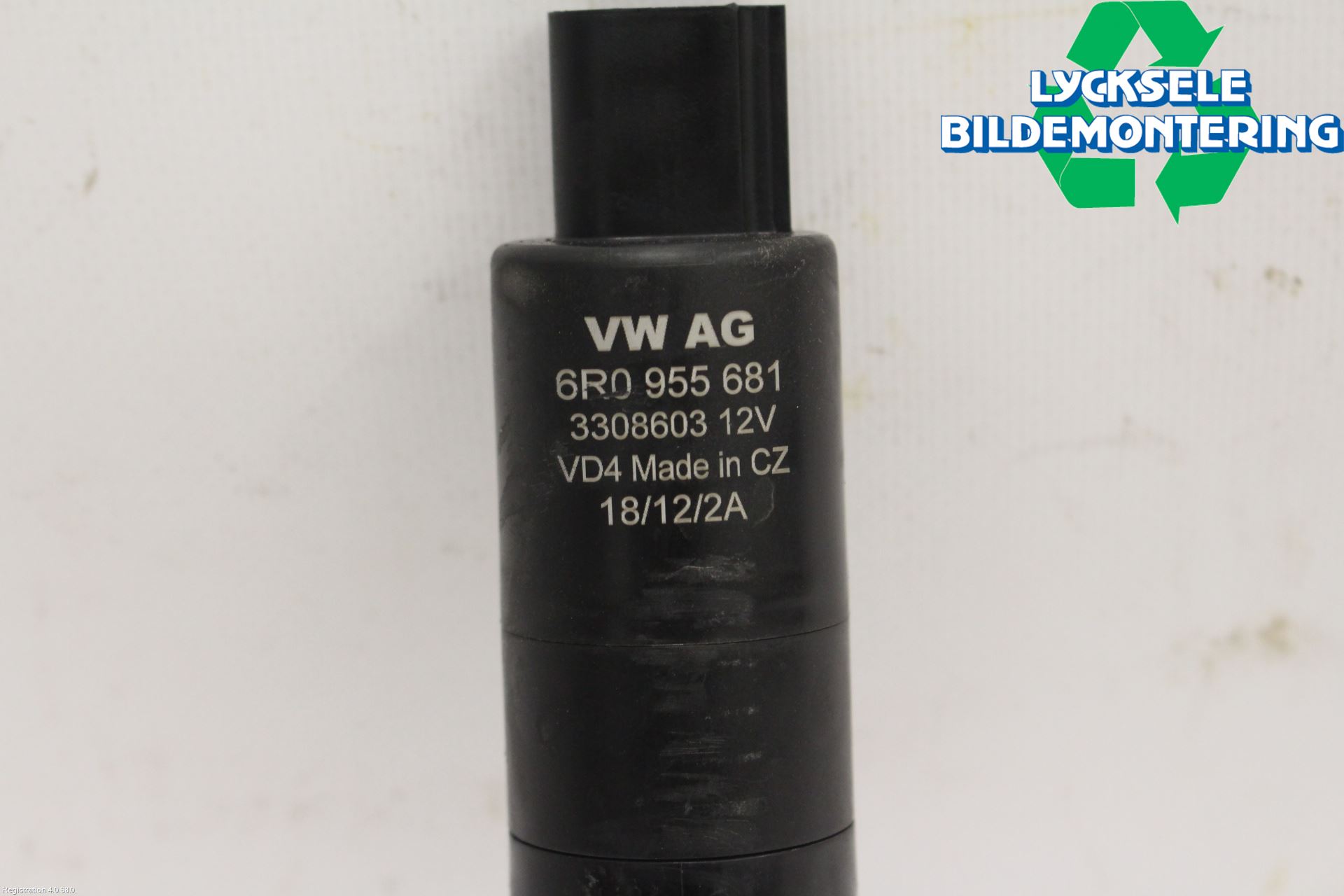 Volkswagen VW TIGUAN 07-16 Spolarpump Högtryck