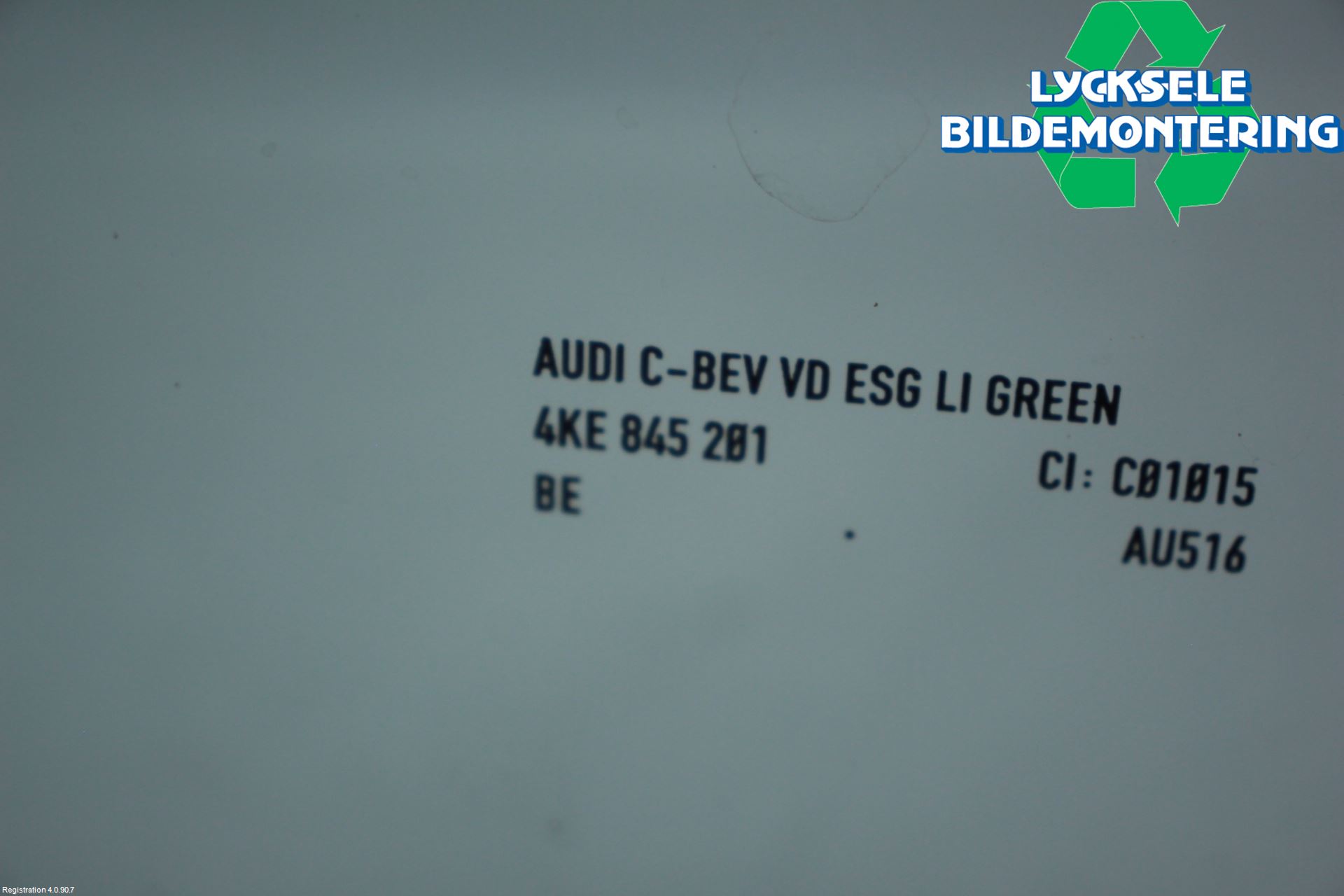 Audi E-TRON, S GE 19- Dörruta Fram Vänster