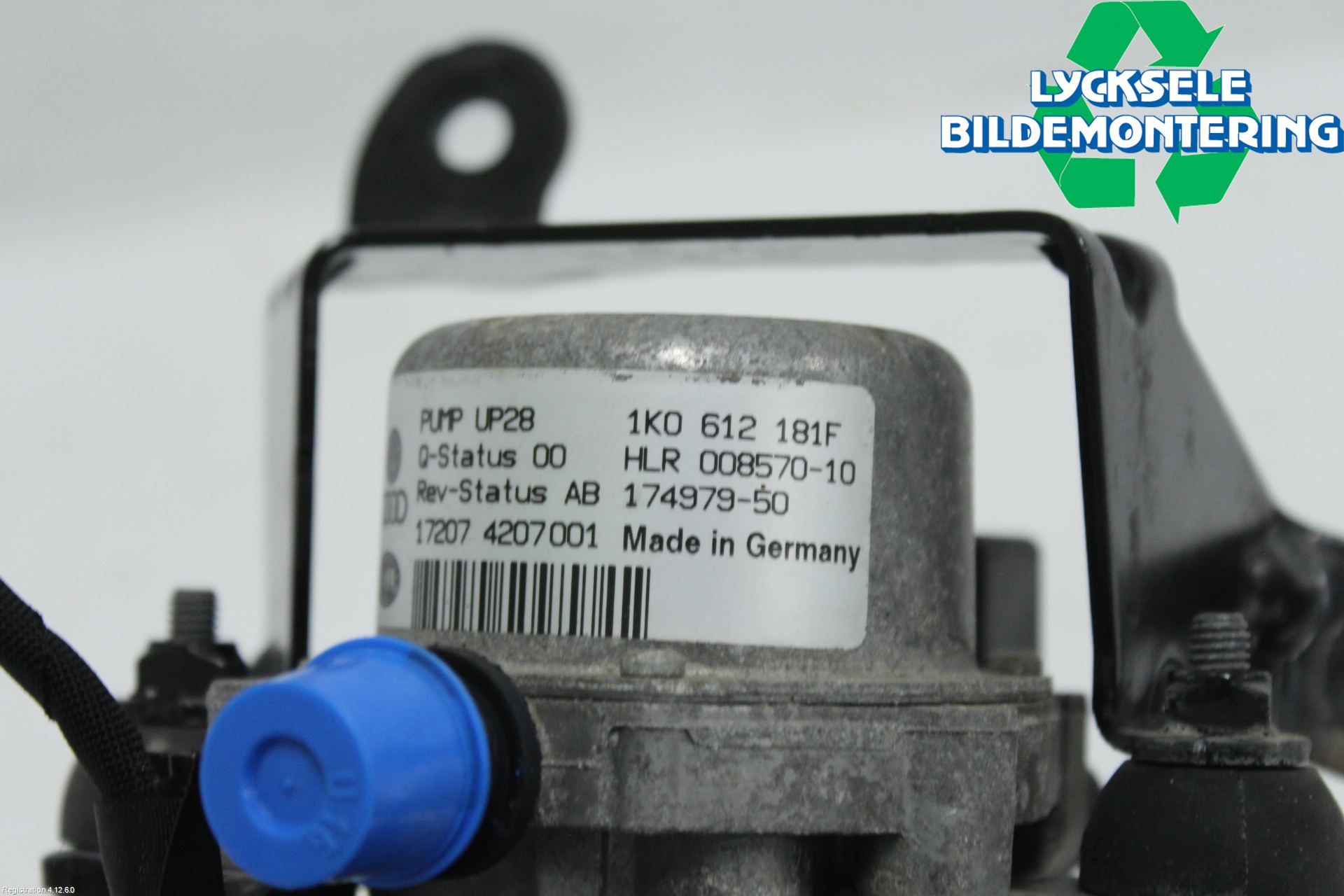 Volkswagen VW GOLF / E-GOLF VII 13-20 Vakuumpump