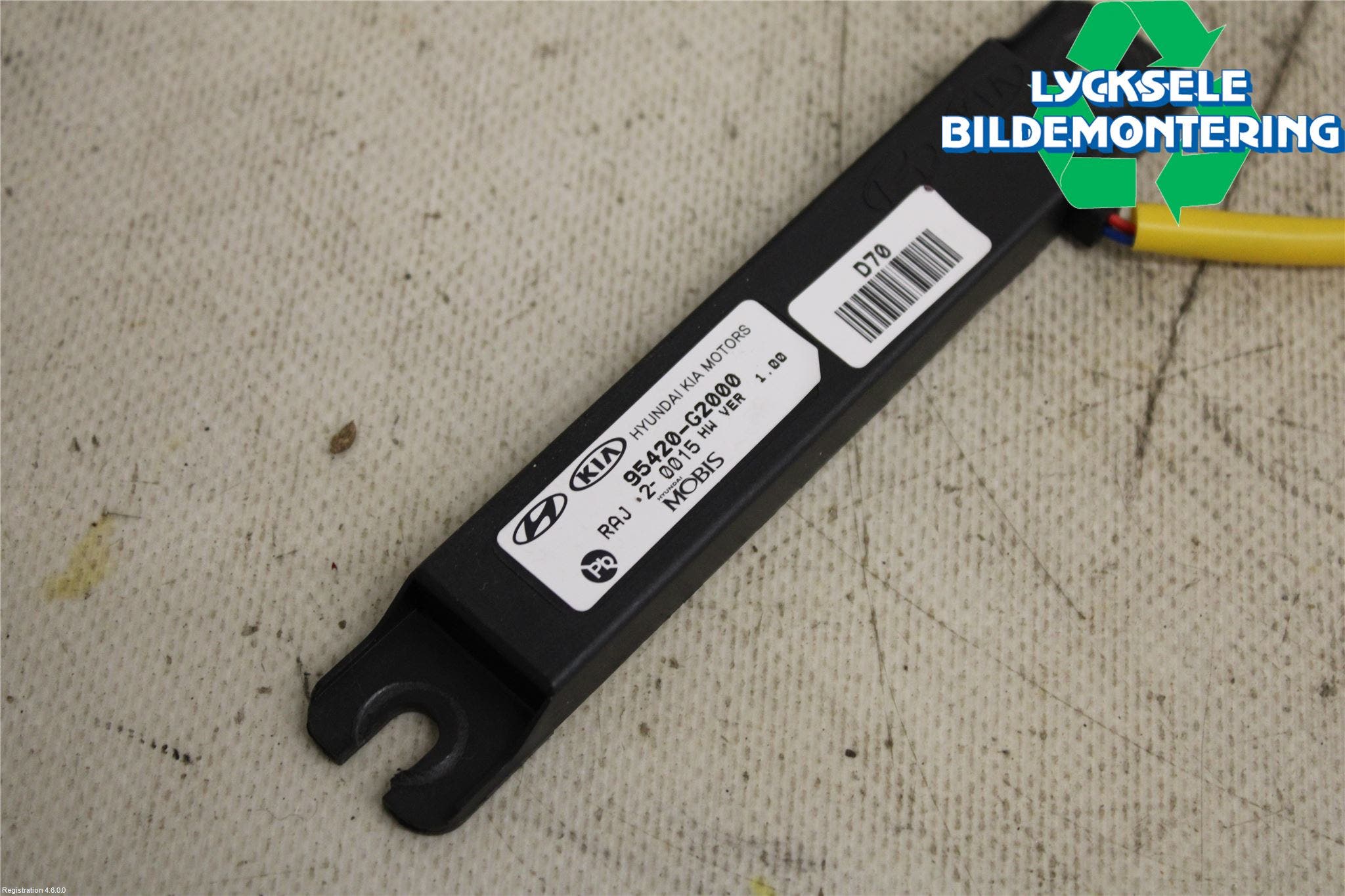 Kia NIRO (DE) 17-22 Antennförstärkare