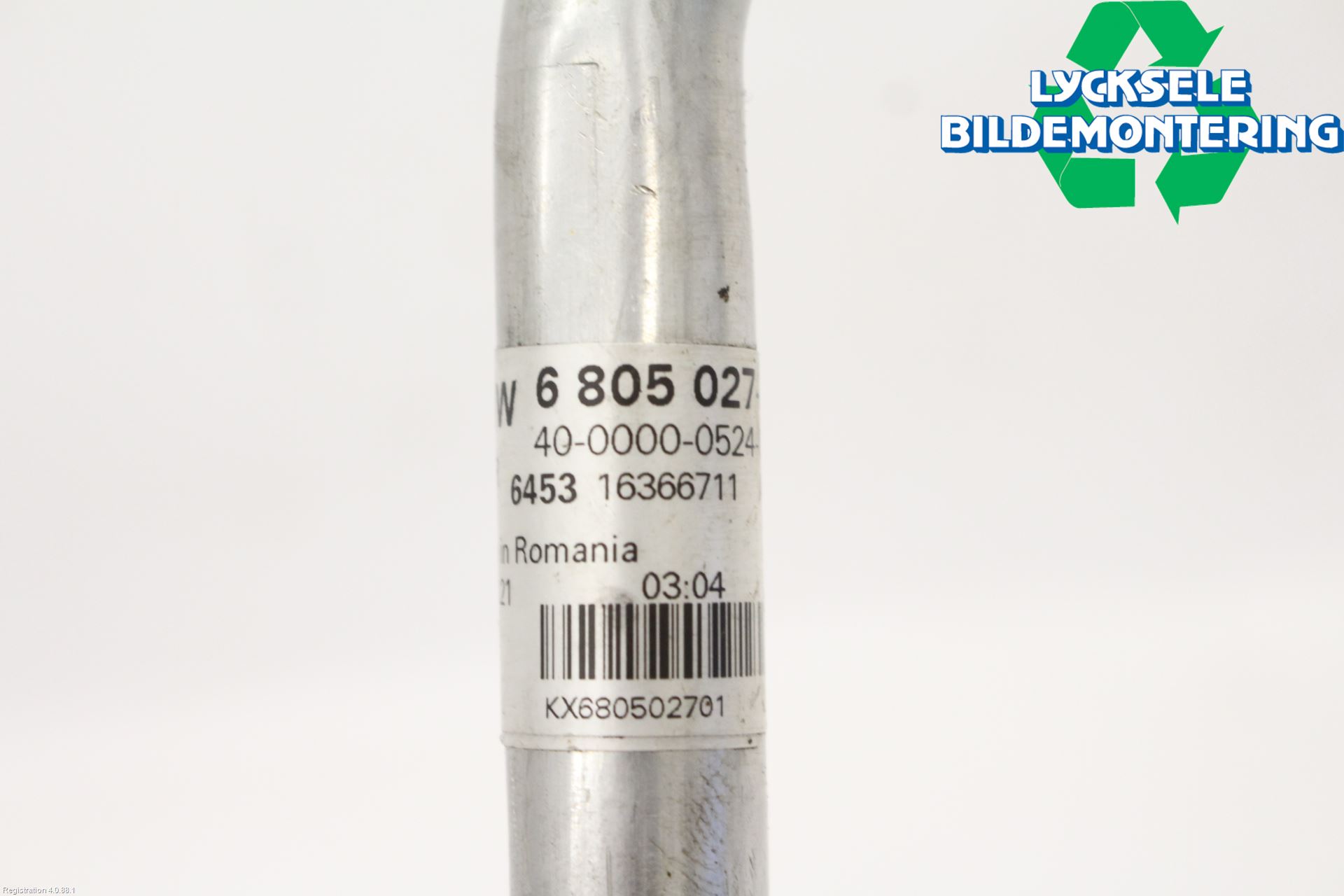 BMW 3 G20/G21/G80/G81 19- Ac Slang-Rör