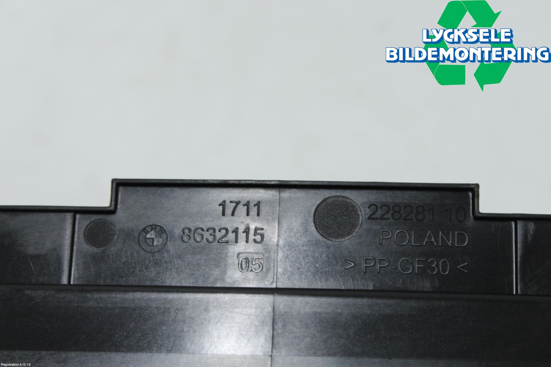 BMW 5 G30/G31/F90 17-23 Kylarfäste-Ram-Balk