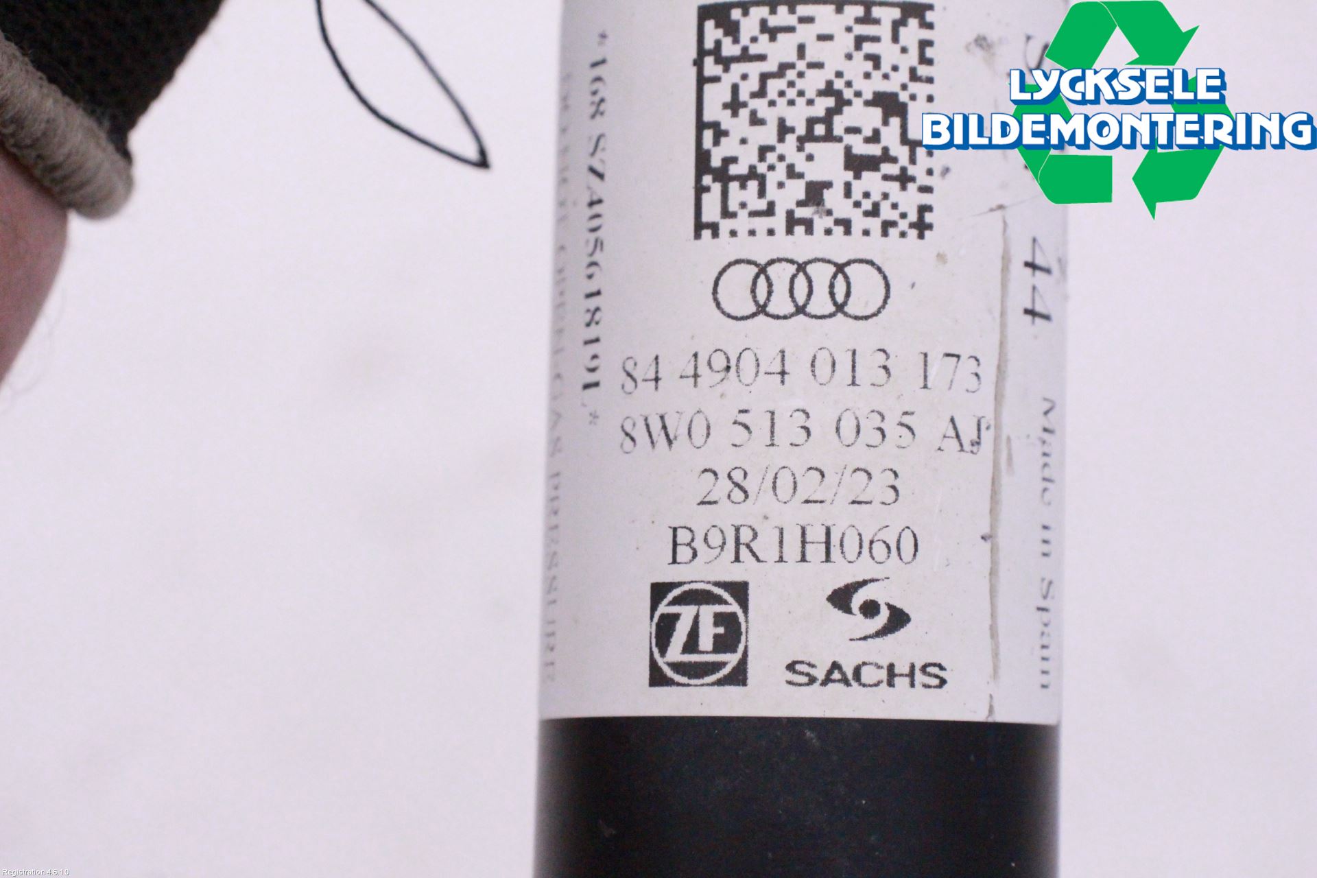 Audi A4/S4 B9 20- Stötdämpare Bak