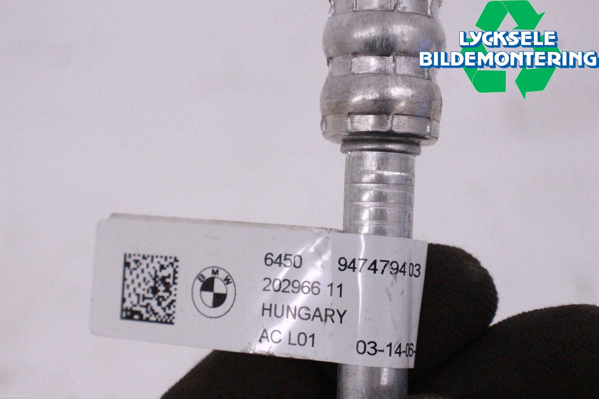 BMW 4/i4 G26 GRAN COUPÉ 21- Ac Slang-Rör