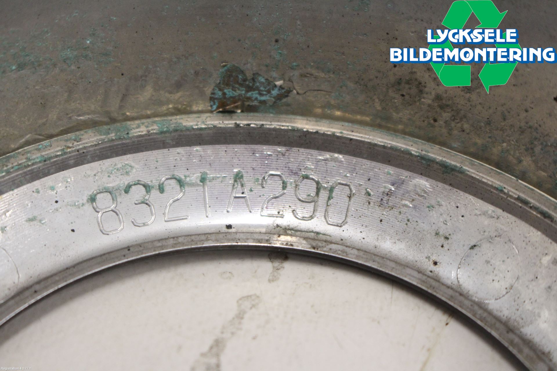 Mitsubishi OUTLANDER 07-12 Dimljussarg Fram