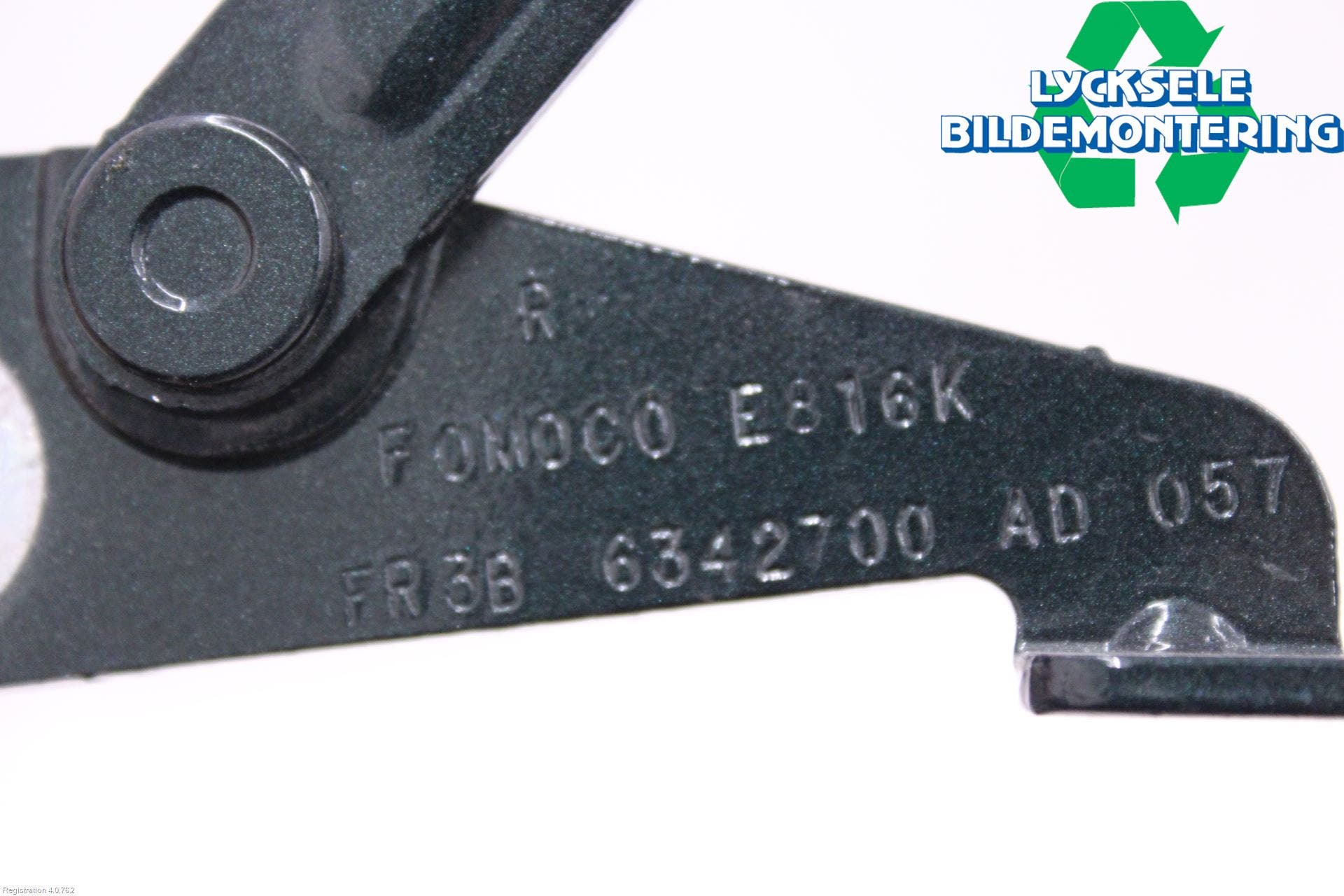 Ford MUSTANG VI 15-22 Bakluckegångjärn Hö