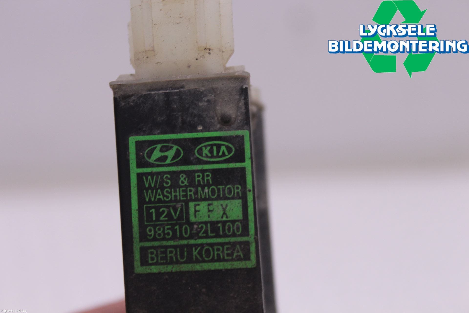 Kia VENGA 10-19 Spolarpump Vindruta